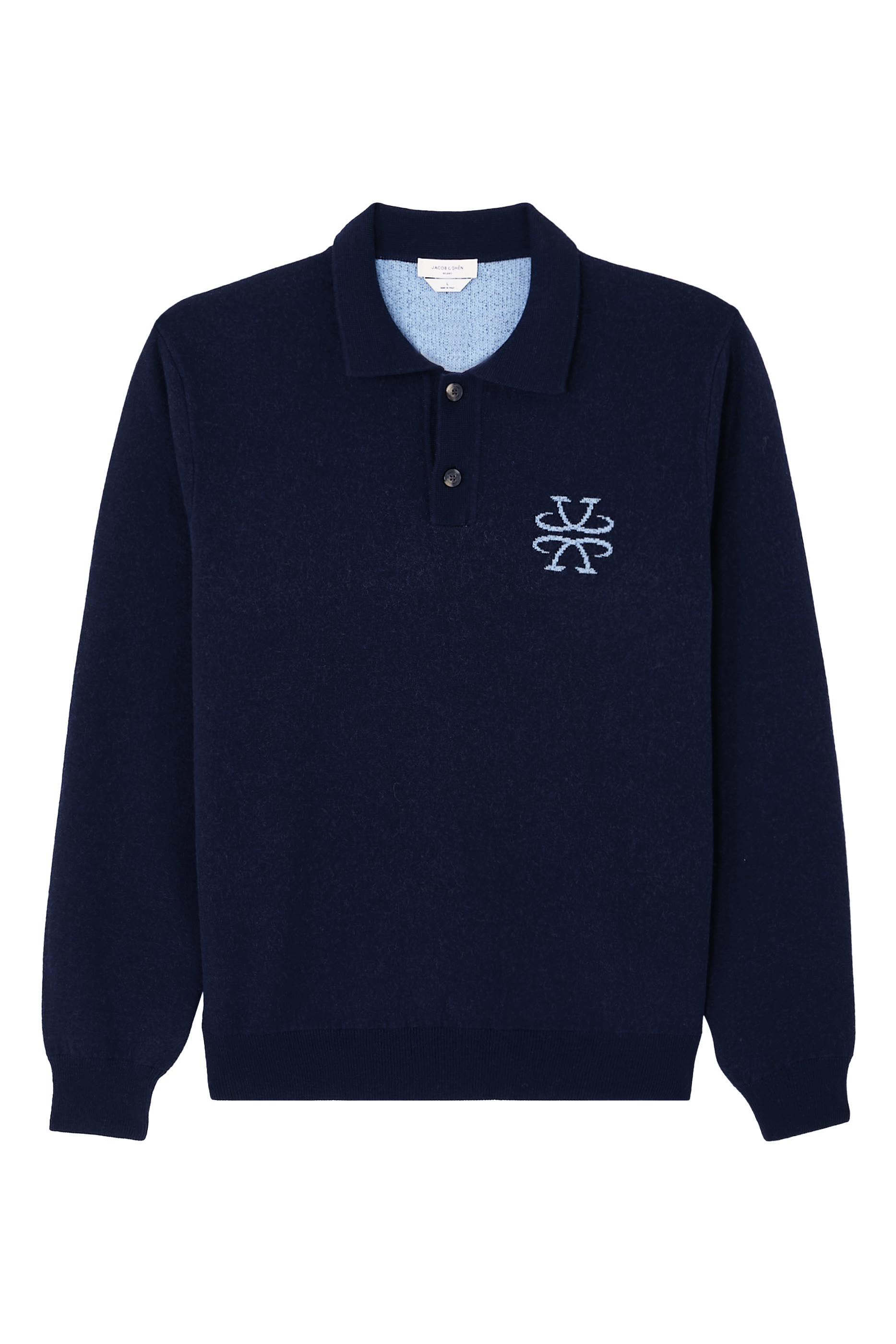 Logo Polo Knitted Top