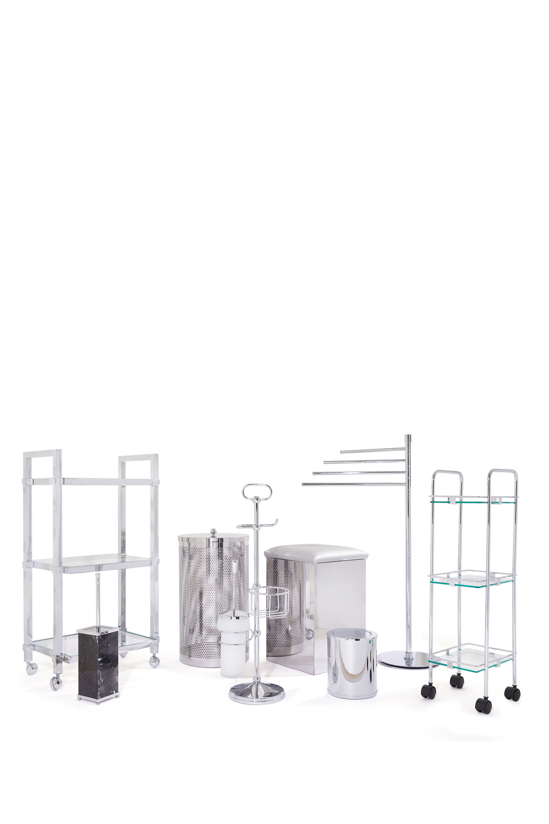 Brass Bathroom Trolley