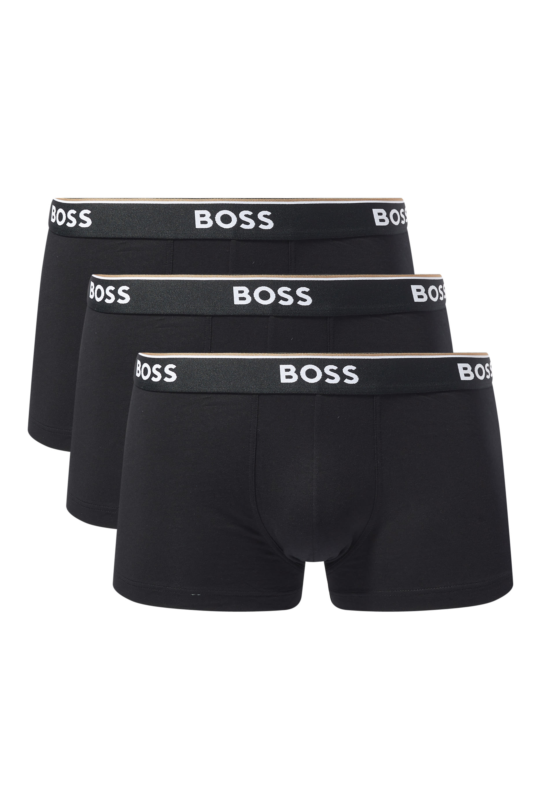 Logo Cotton Trunks, Set of 3