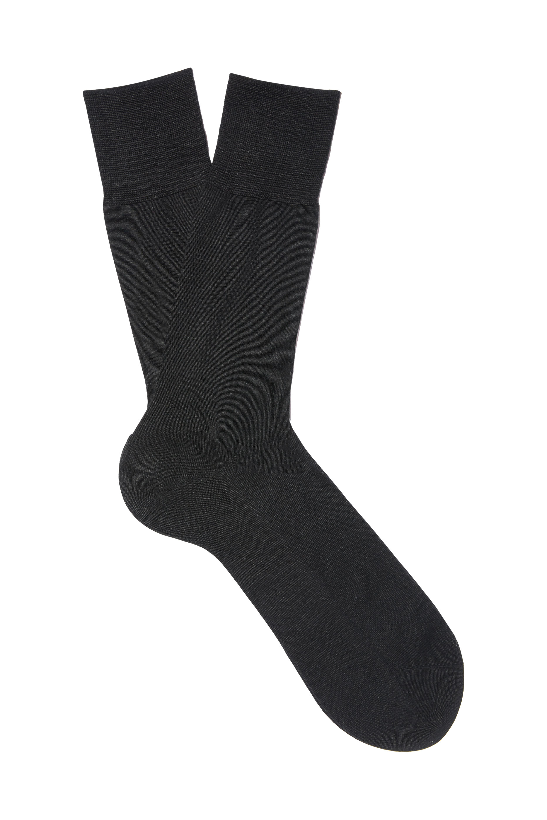 Black Silk Socks