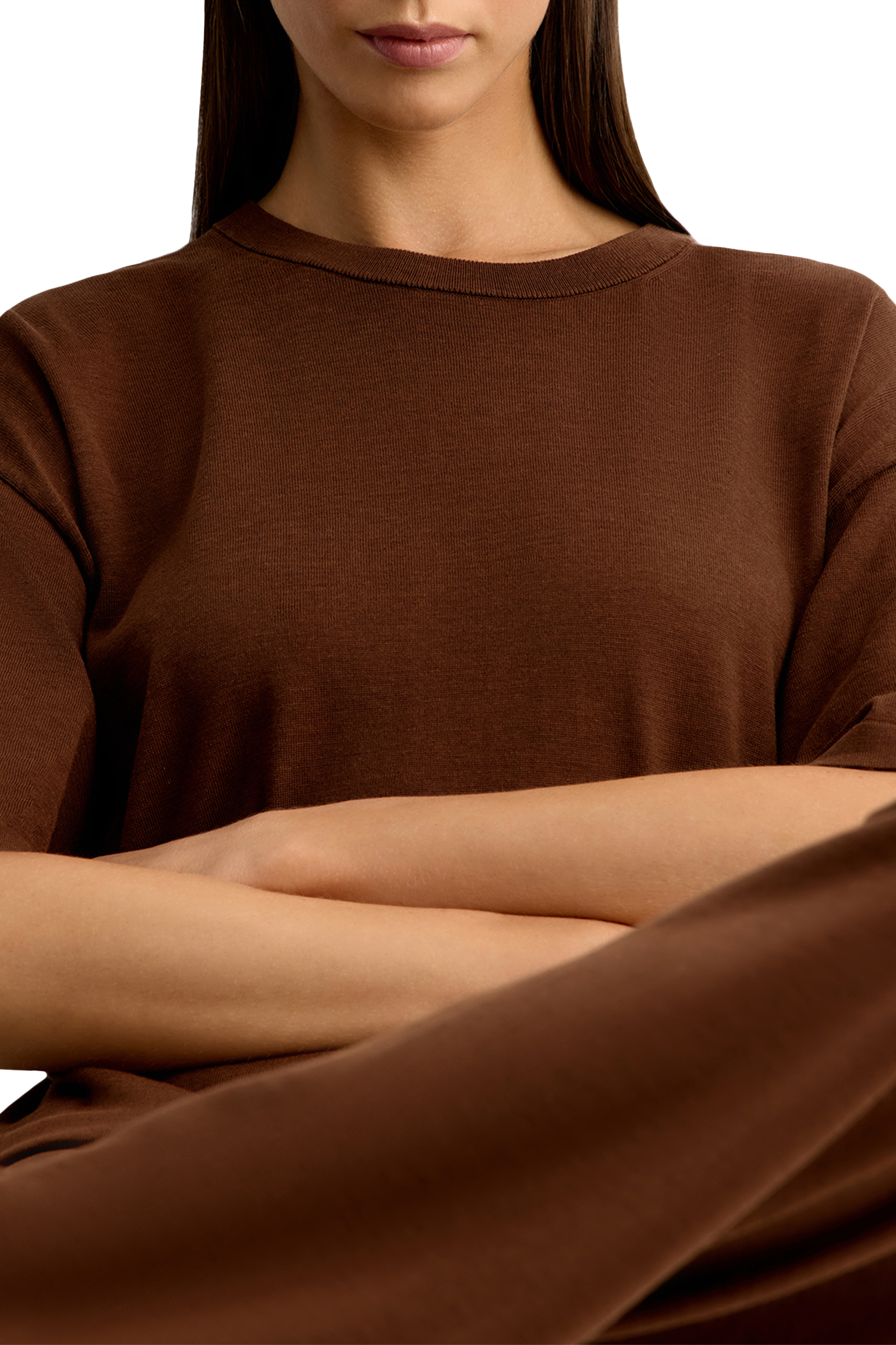 Silk-Jersey Relaxed T-Shirt