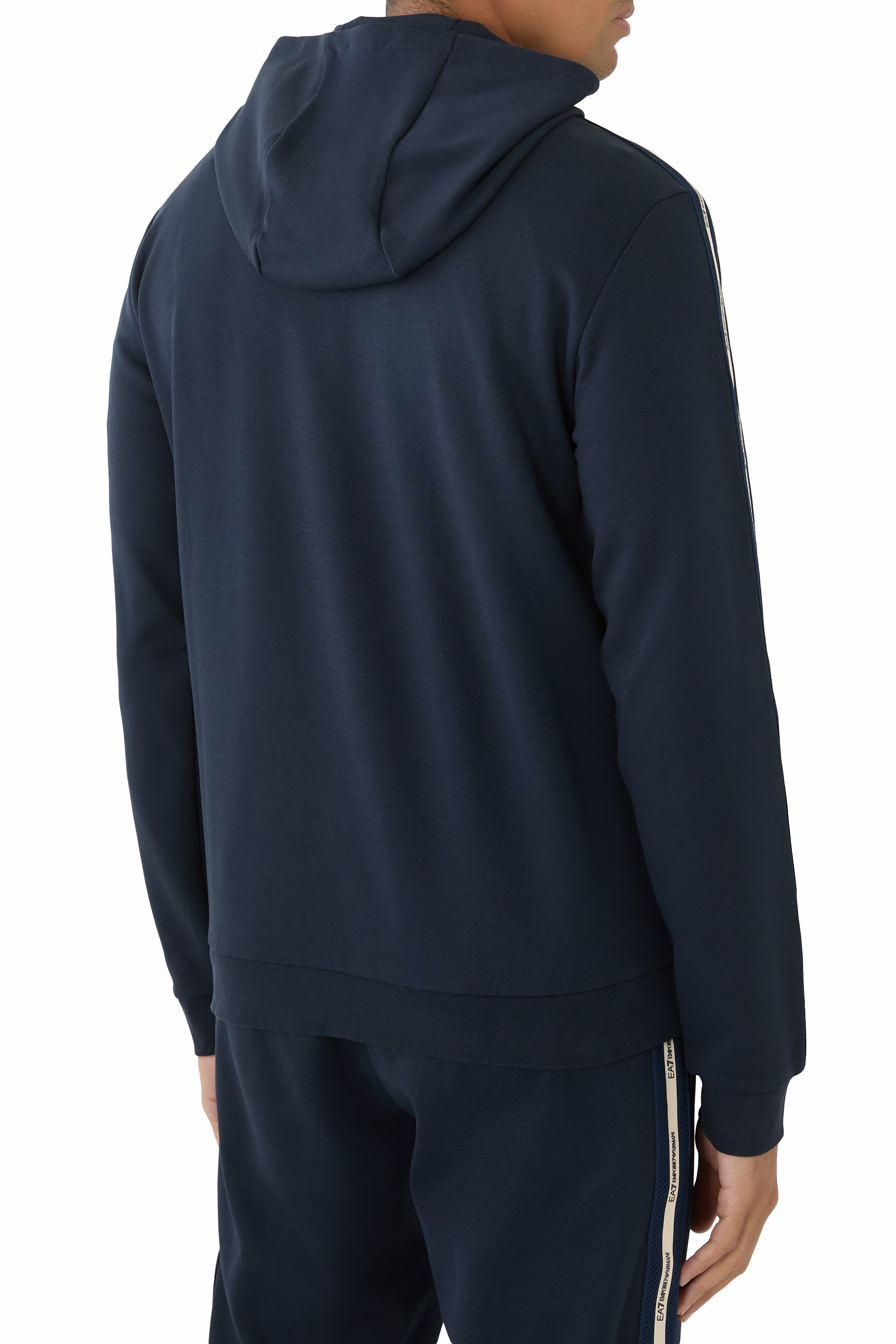 Logo Series Interlock Hooded Sweatshirt