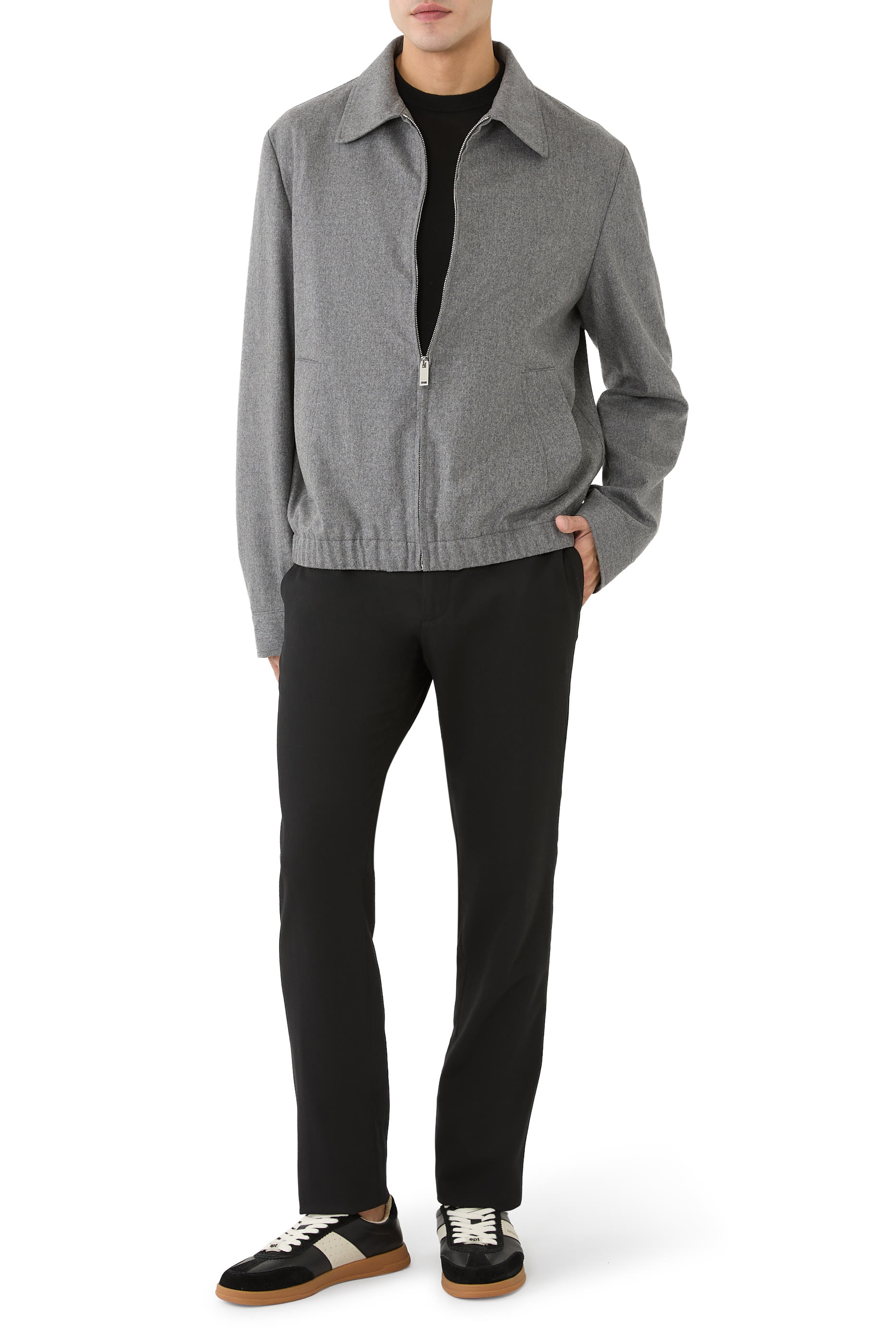 Tricochino Slim-Fit Trousers