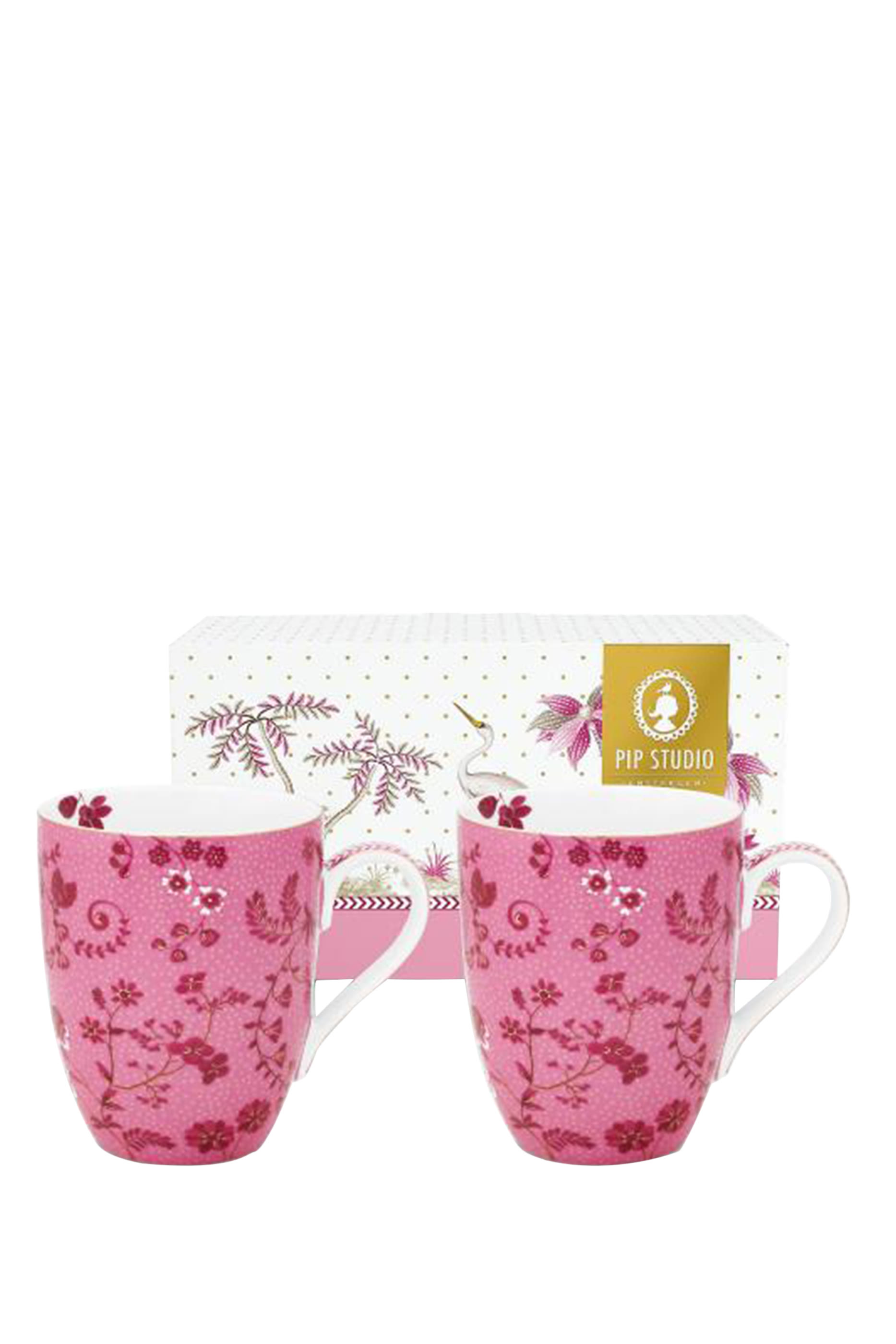 Jolie Flowers Large Mug Set