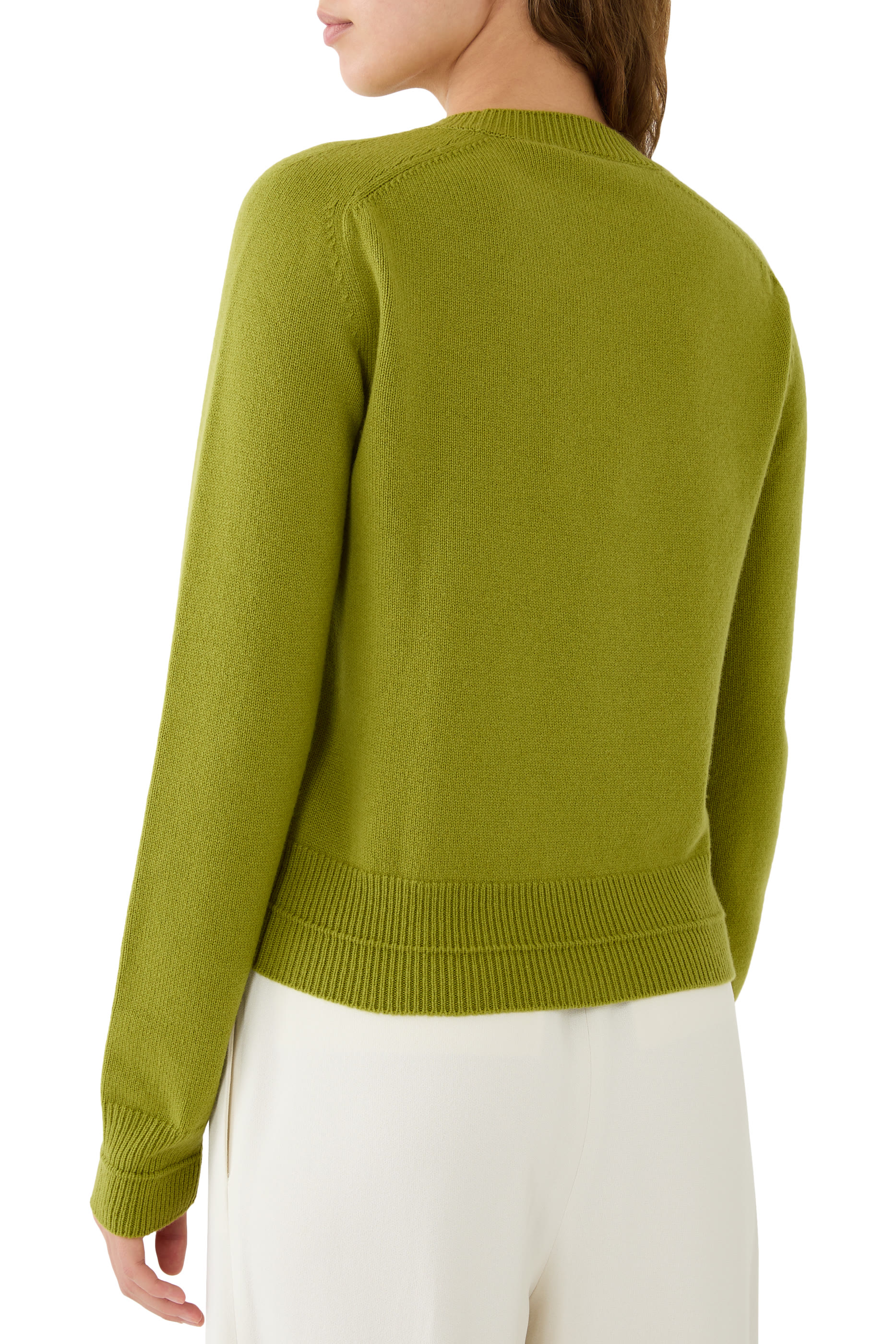 GG Embroidery Wool Cashmere Sweater