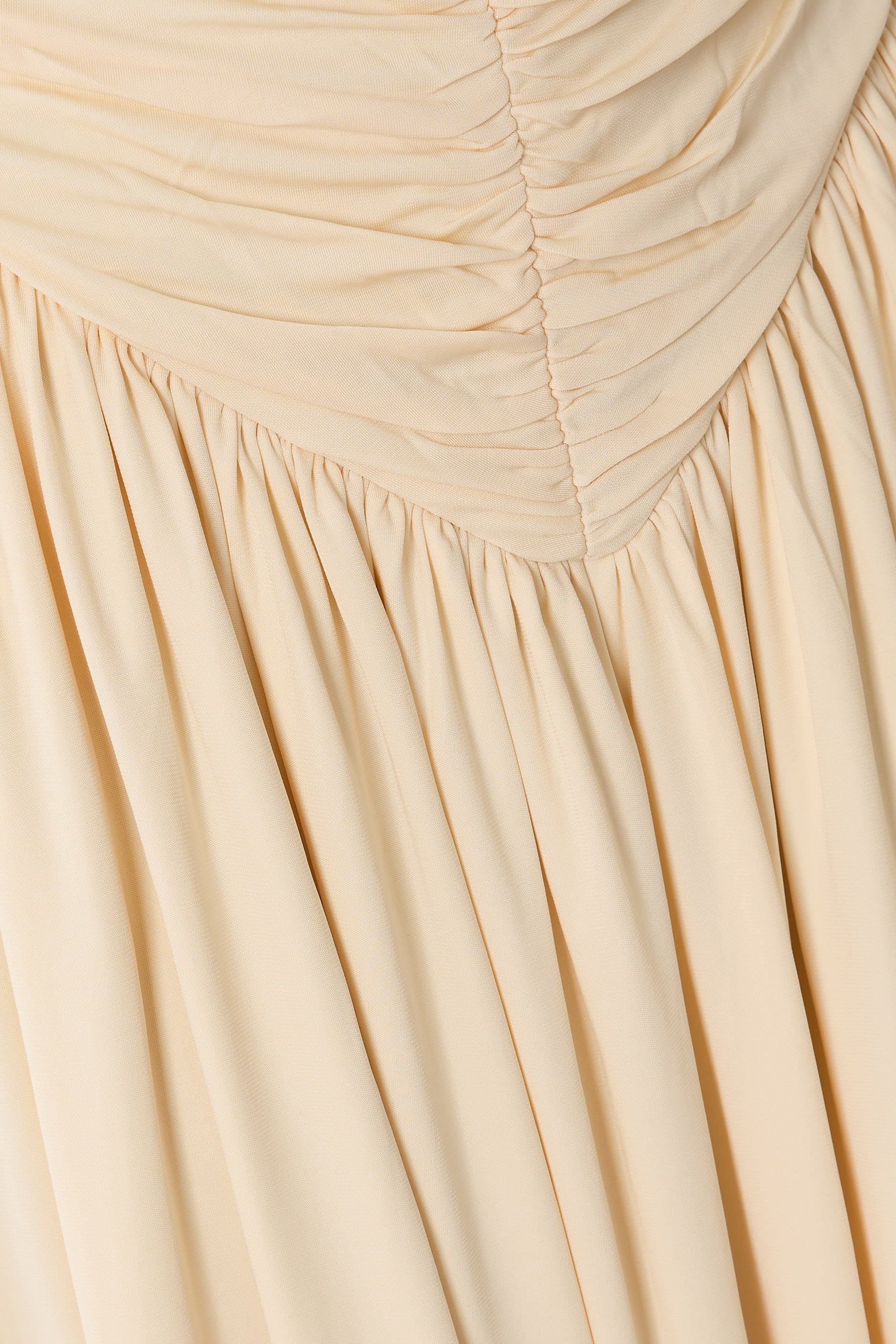 Cyclone Ruched Jersey Midi Dress