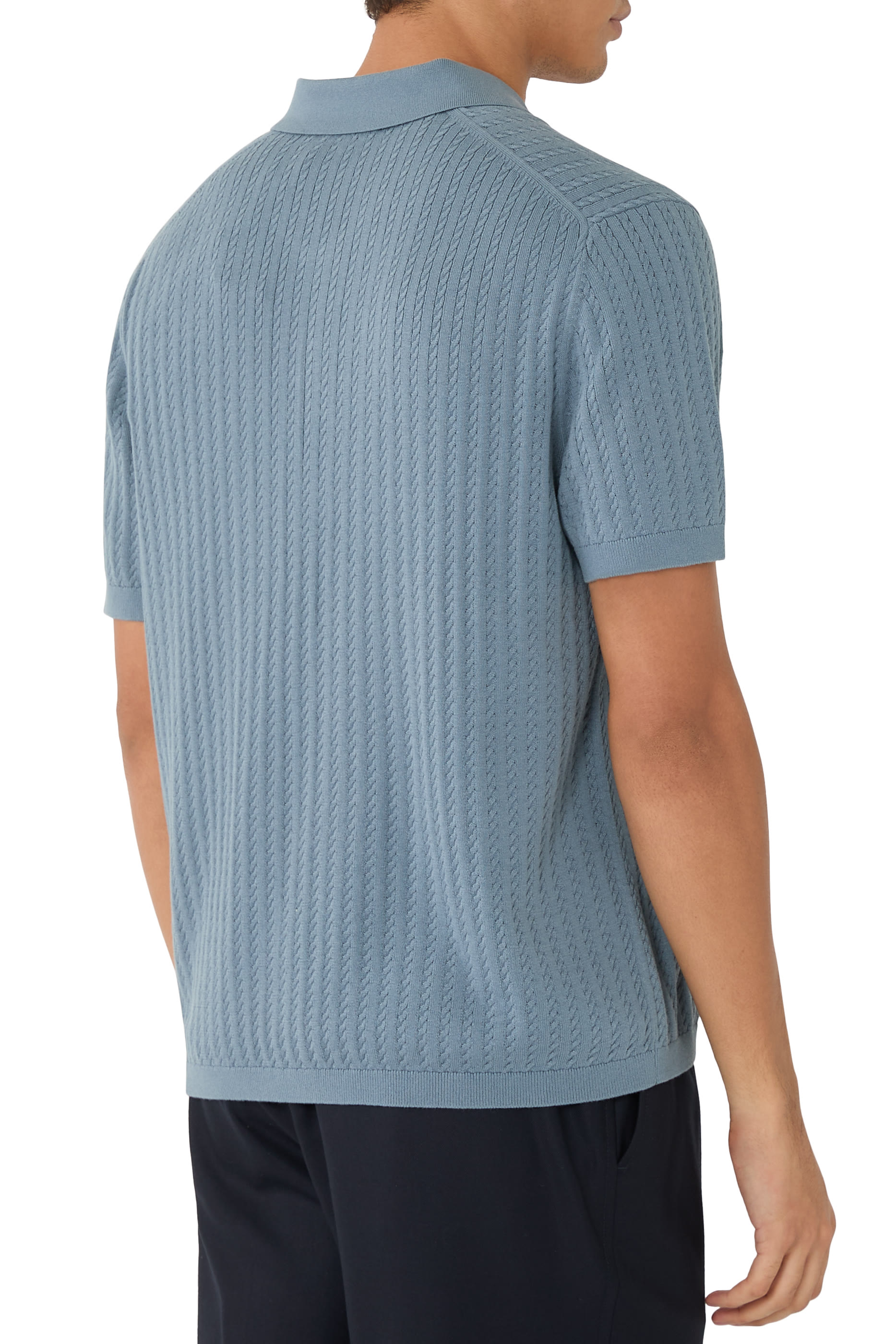 Knitted Polo Shirt