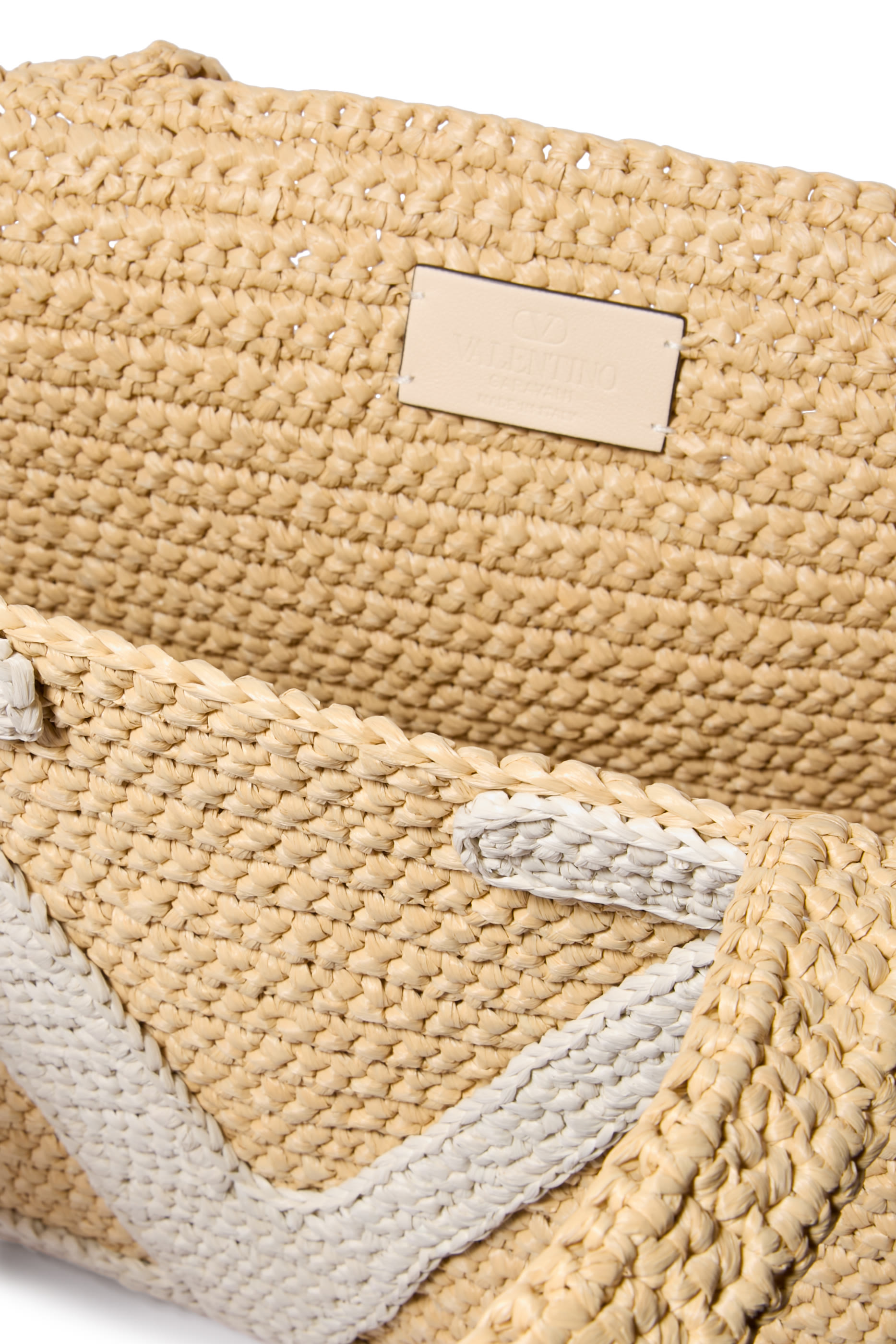 Viva Superstar Large Raffia Shopping Bag