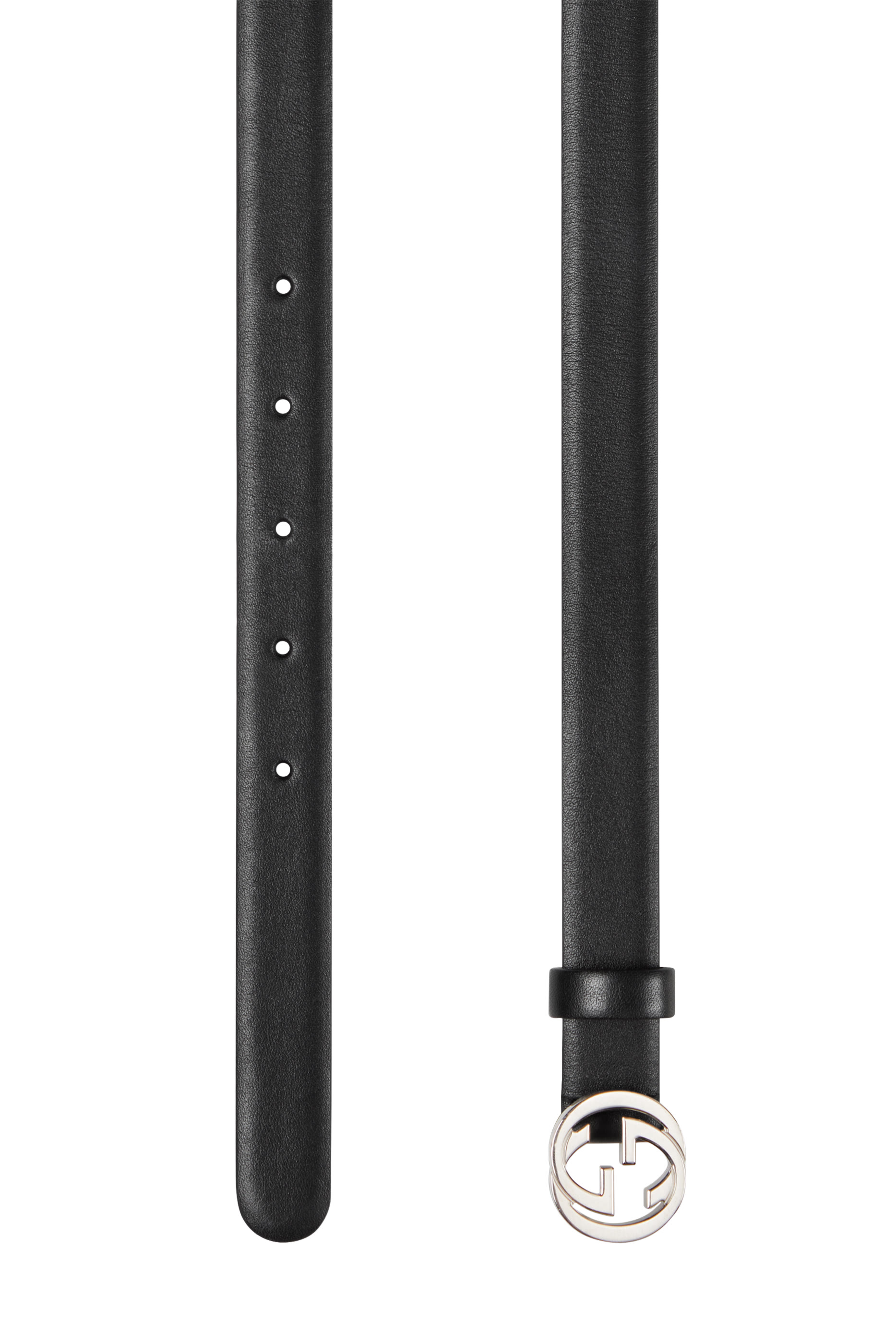 Interlocking G Buckle Thin Belt