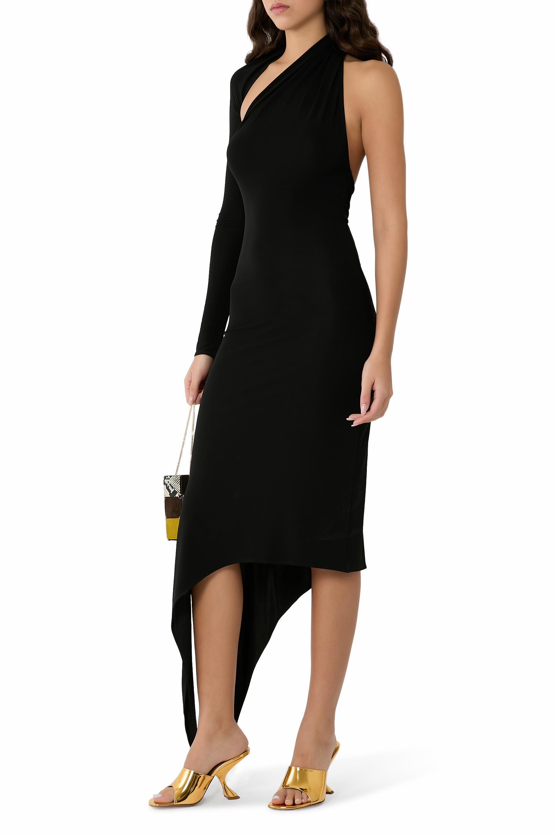 Taylor 90 Chunky Heeled Open-Toed Mules