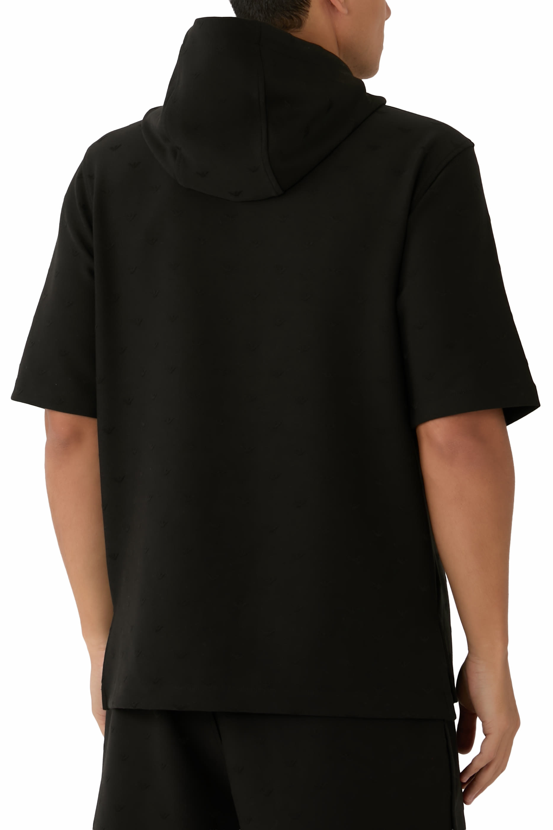 Logo Lyocell Blend Hoodie