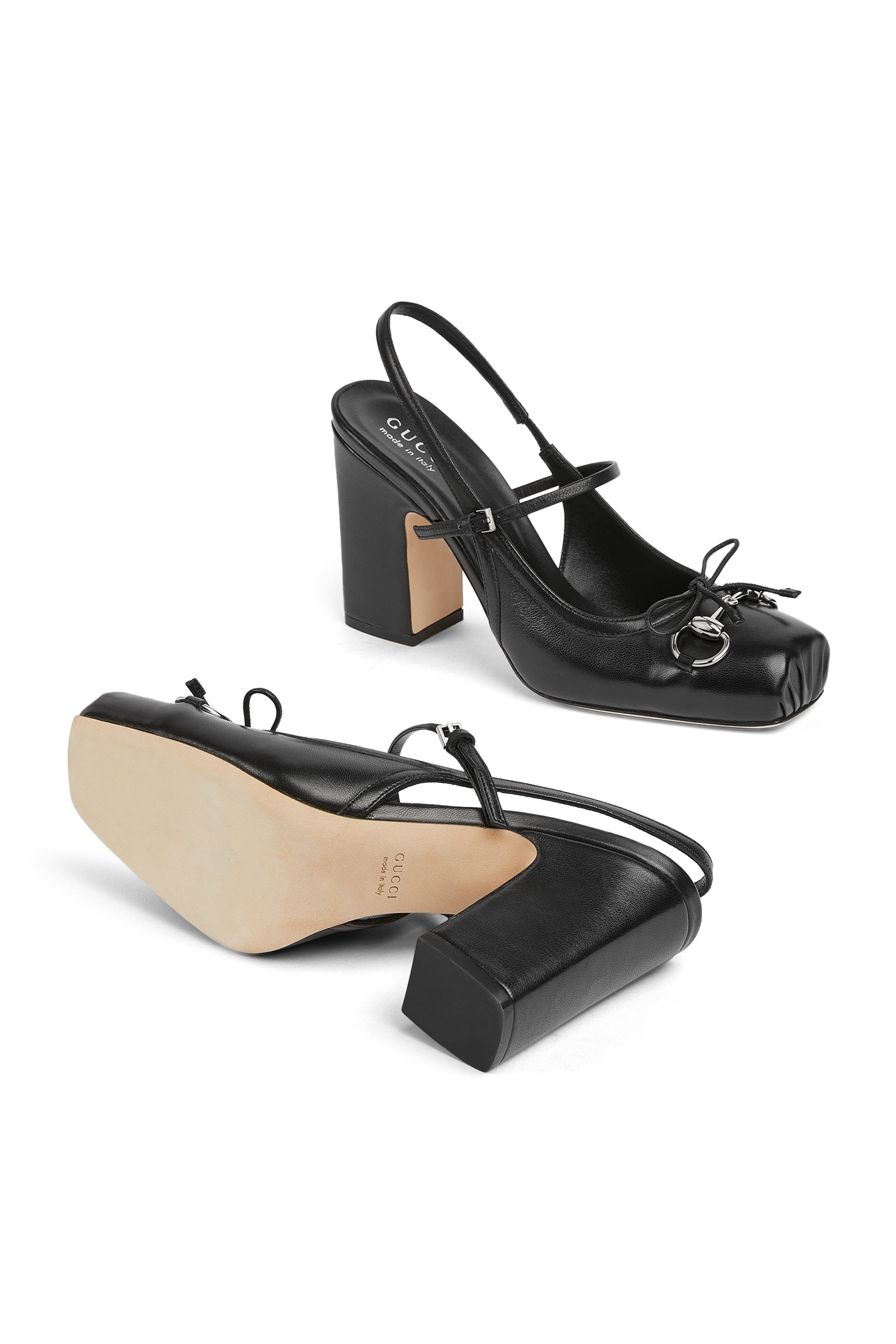 Horsebit Slingback Pump