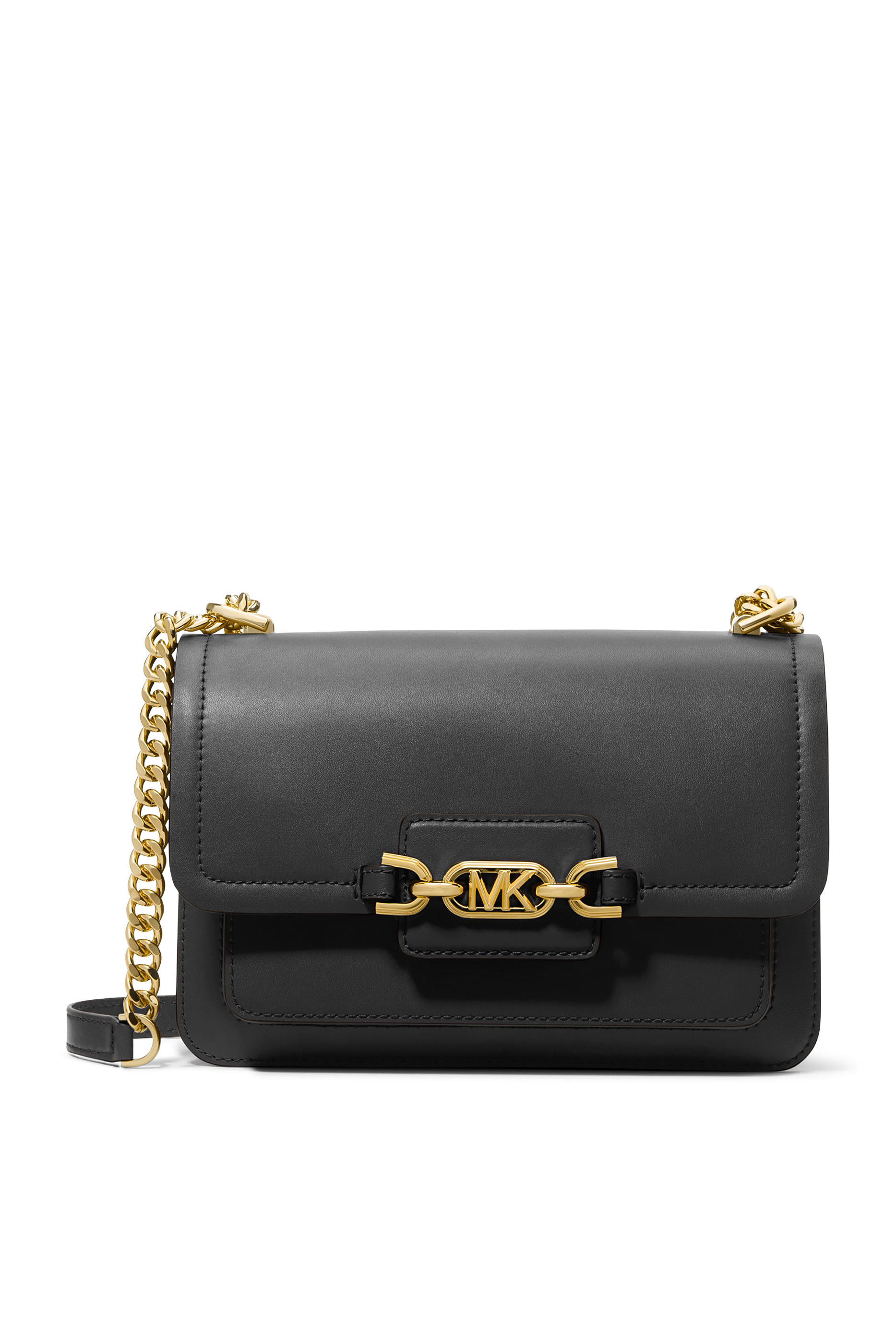 Heather Large Leather Shoulder Bag