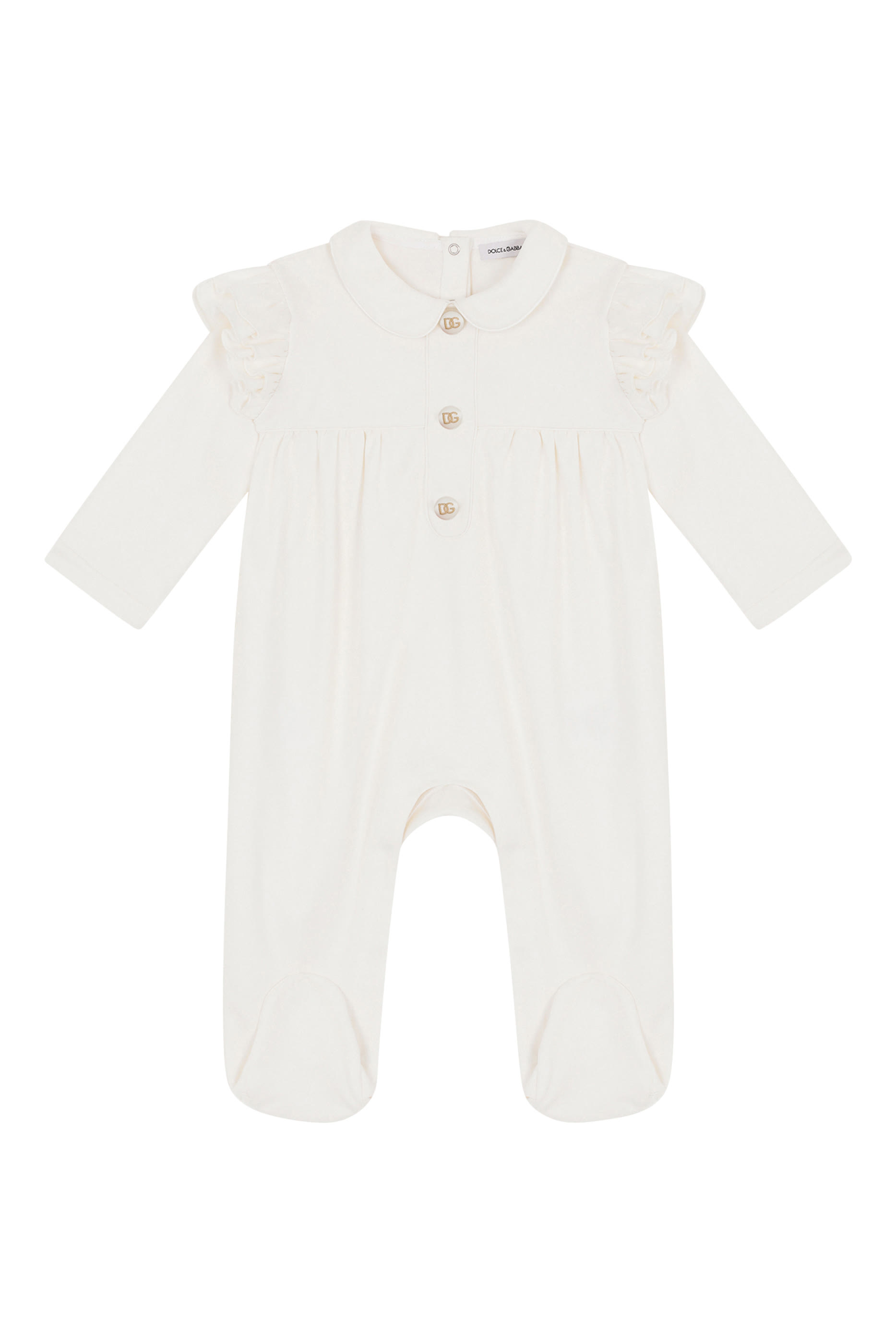 Kids Cotton Romper, Bib & Beanie Set