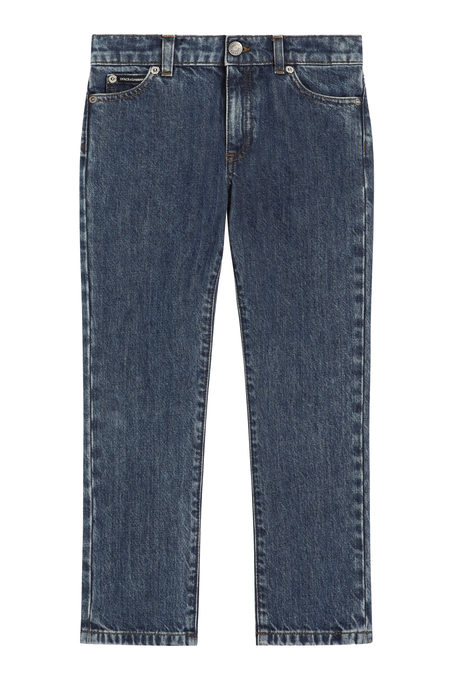 Kids Logo Plaque Skinny Jeans