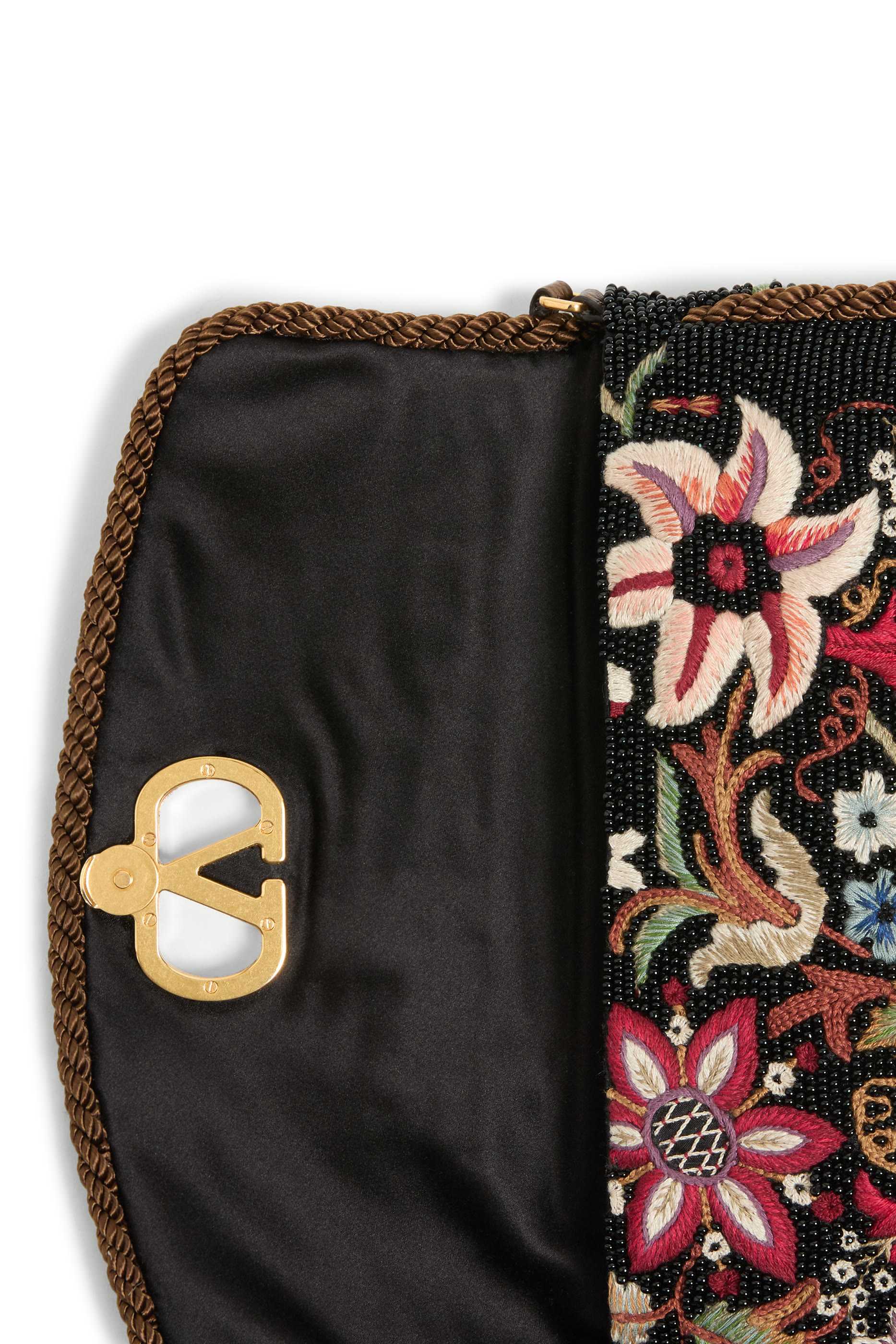 Vain Soft Embroidered Small Shoulder Bag