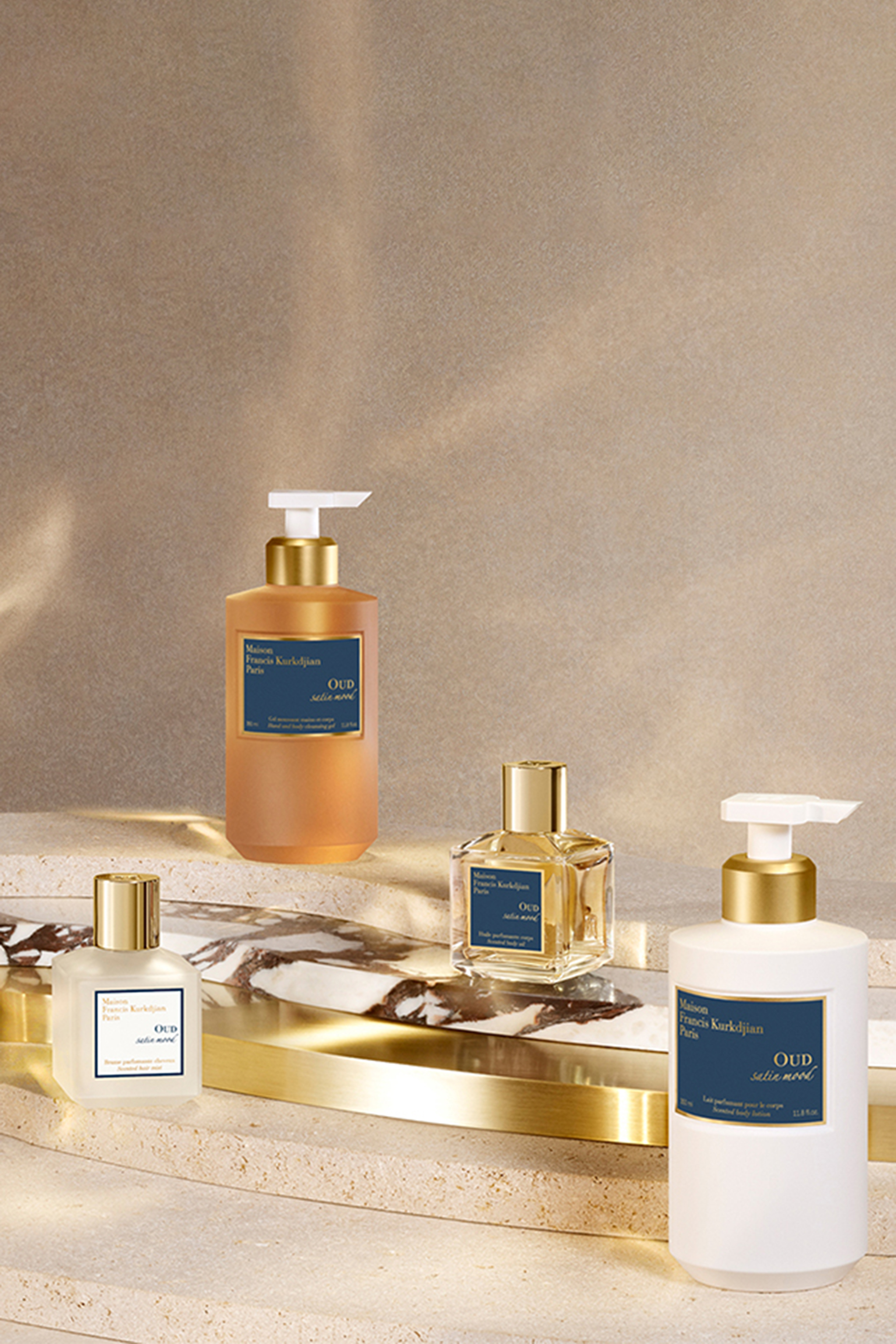 Oud Satin Mood Hand And Body Cleansing Gel, 350ml