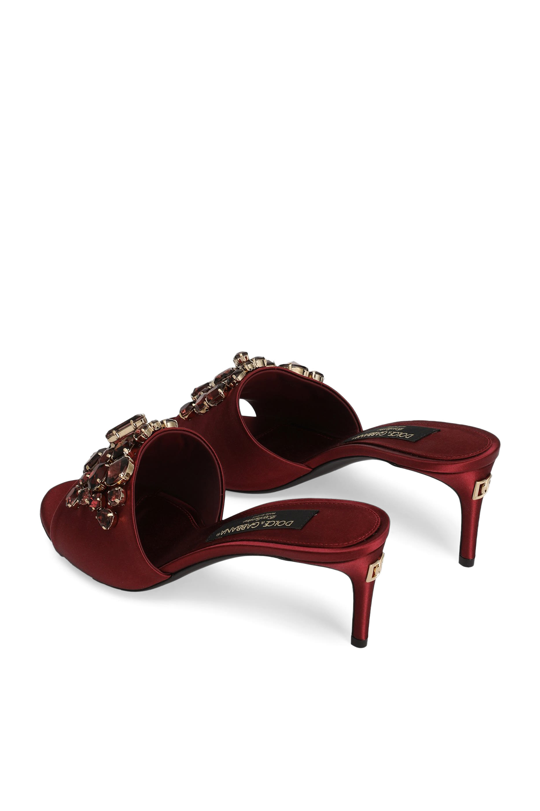 Gemstone Embellished Mules