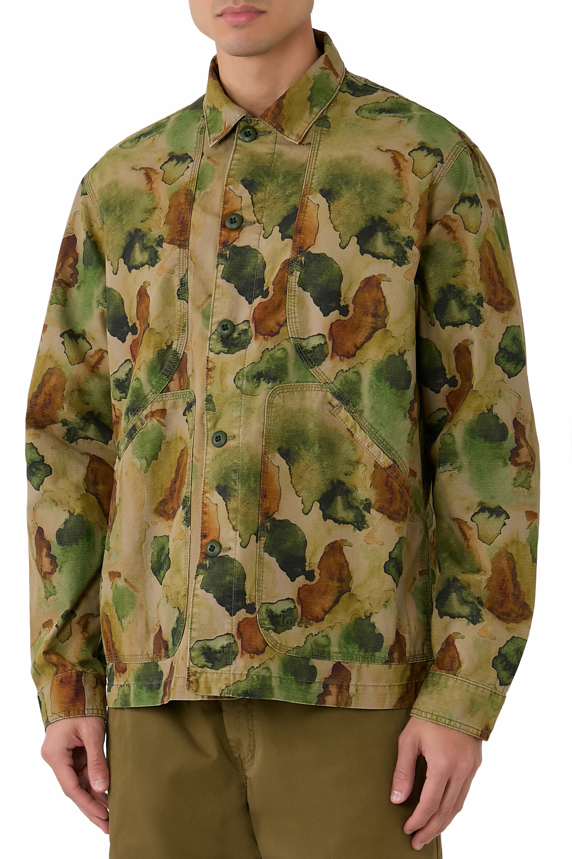 Berry Ripstop Overshirt