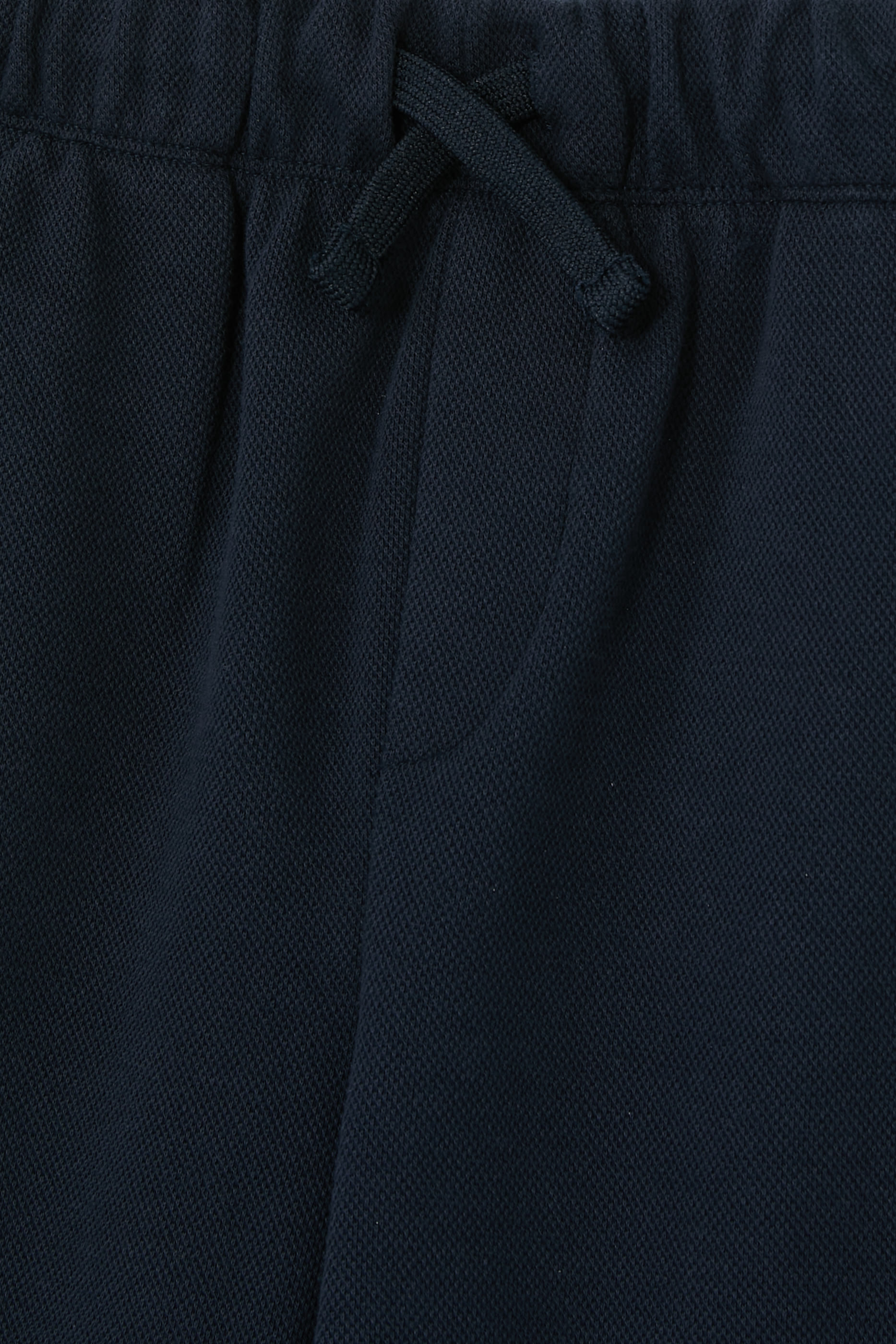 Kids Cotton-Blend Textured Cuffed Joggers