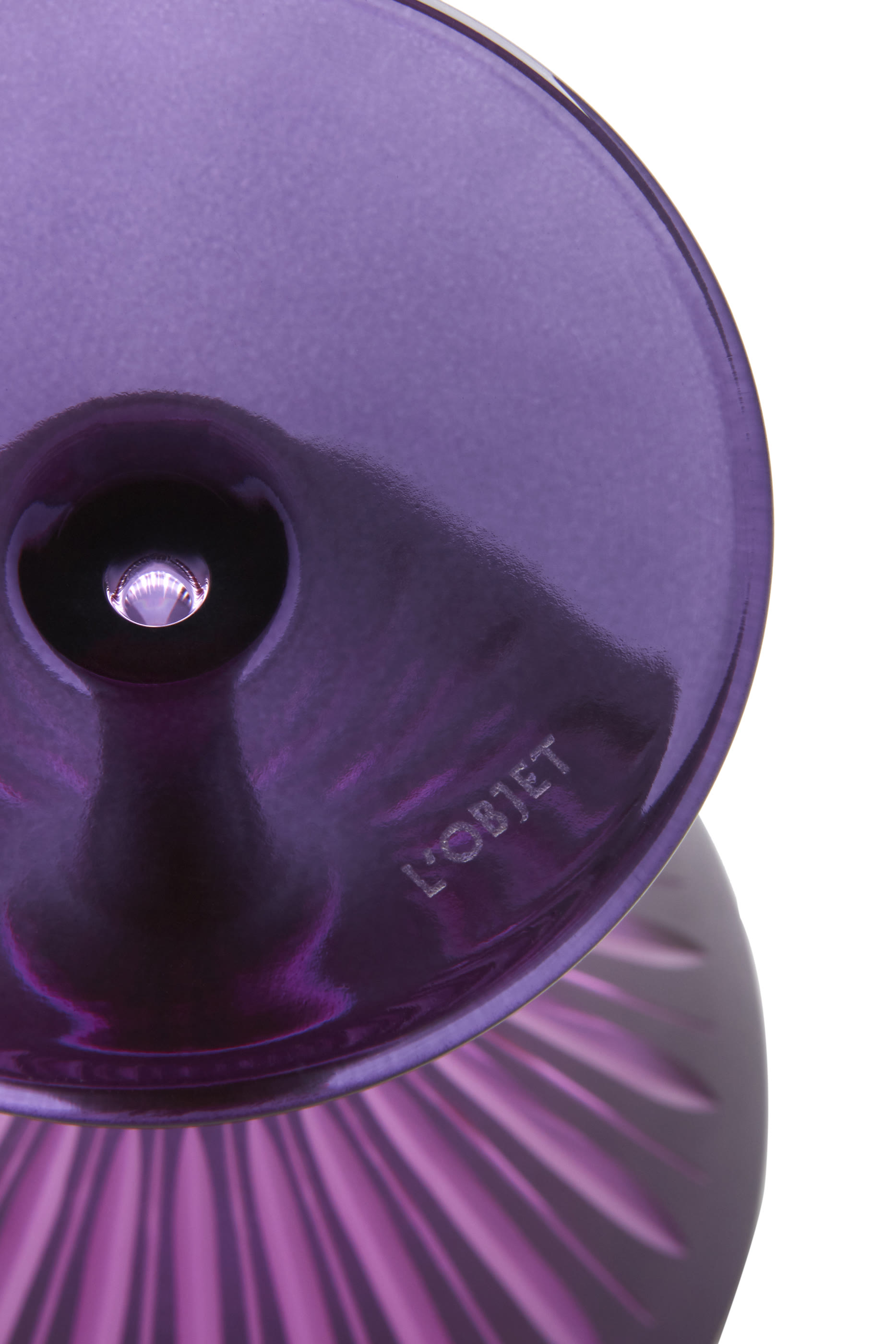 Prism Purple Wine Glass, Set of 4