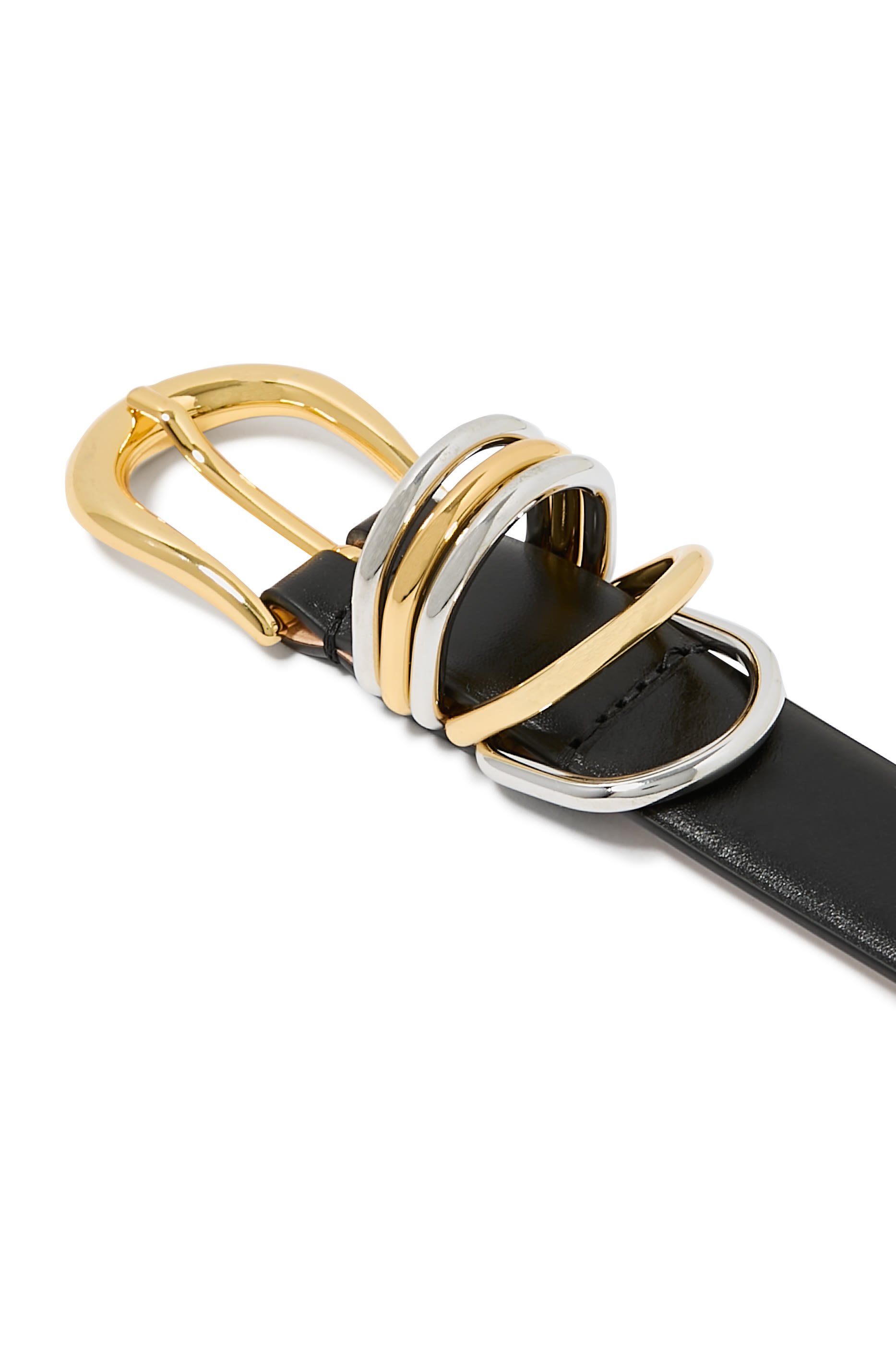 Hollyhock Mixed Metal Belt 