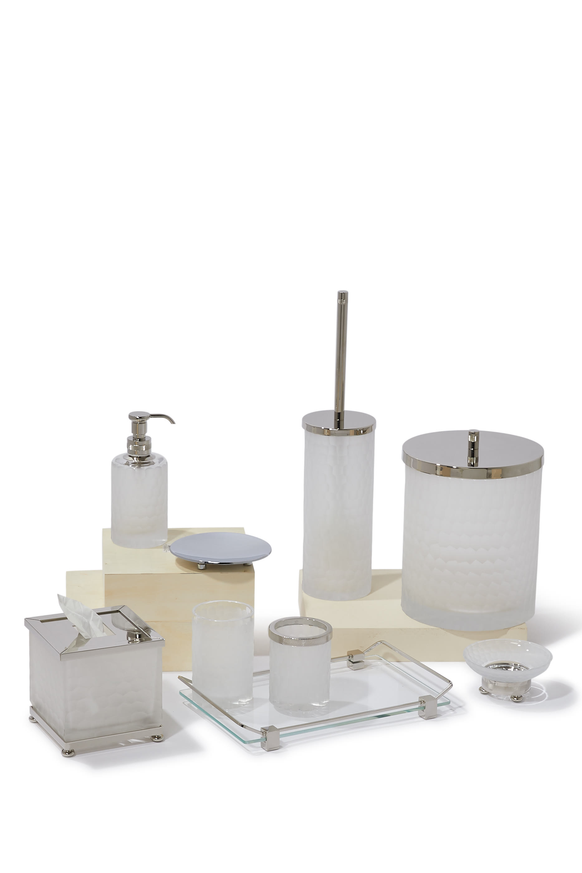 Honeycomb Cotton Jar