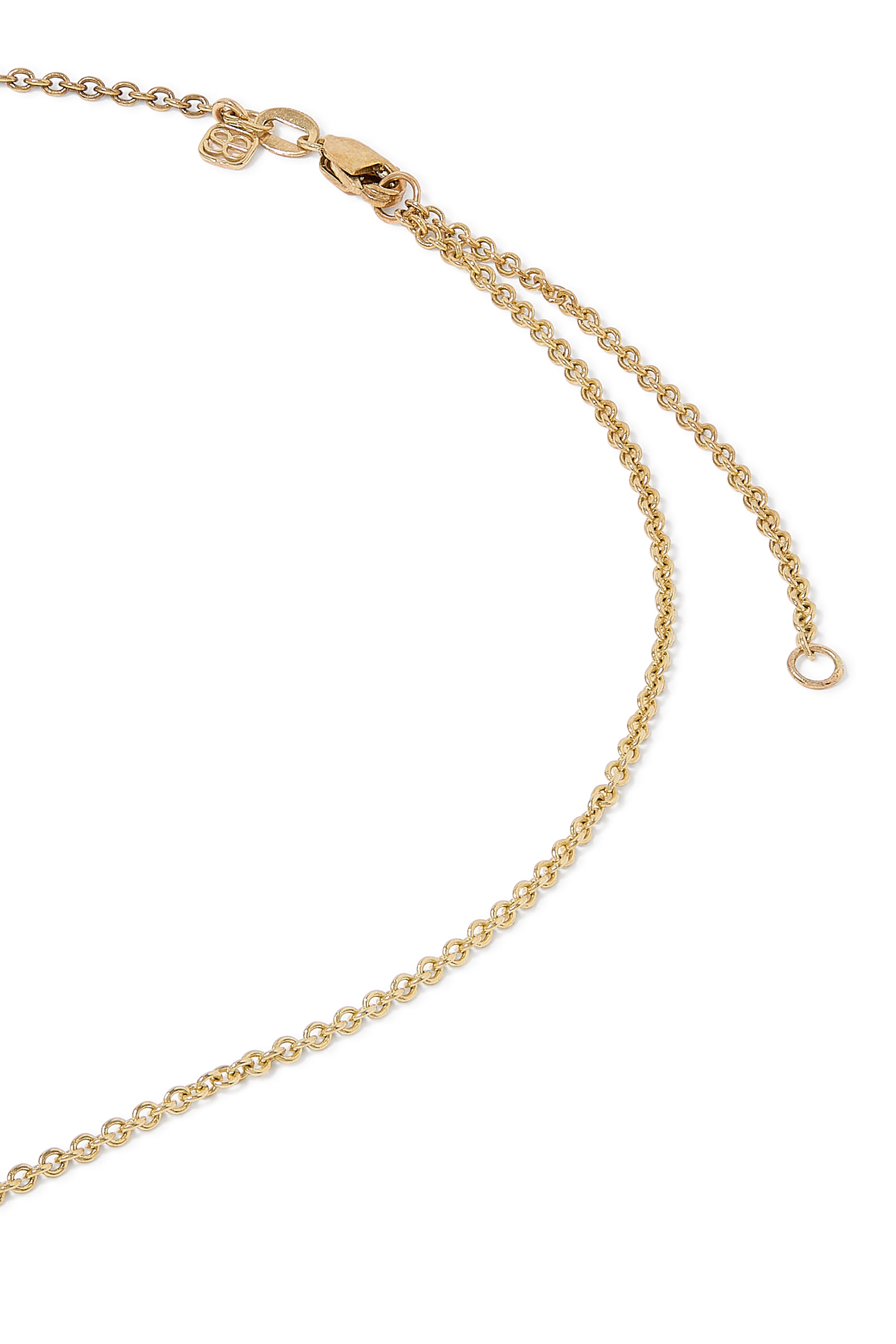 Butterfly Stone Pendant, 14k Yellow Gold, Diamonds & Stone