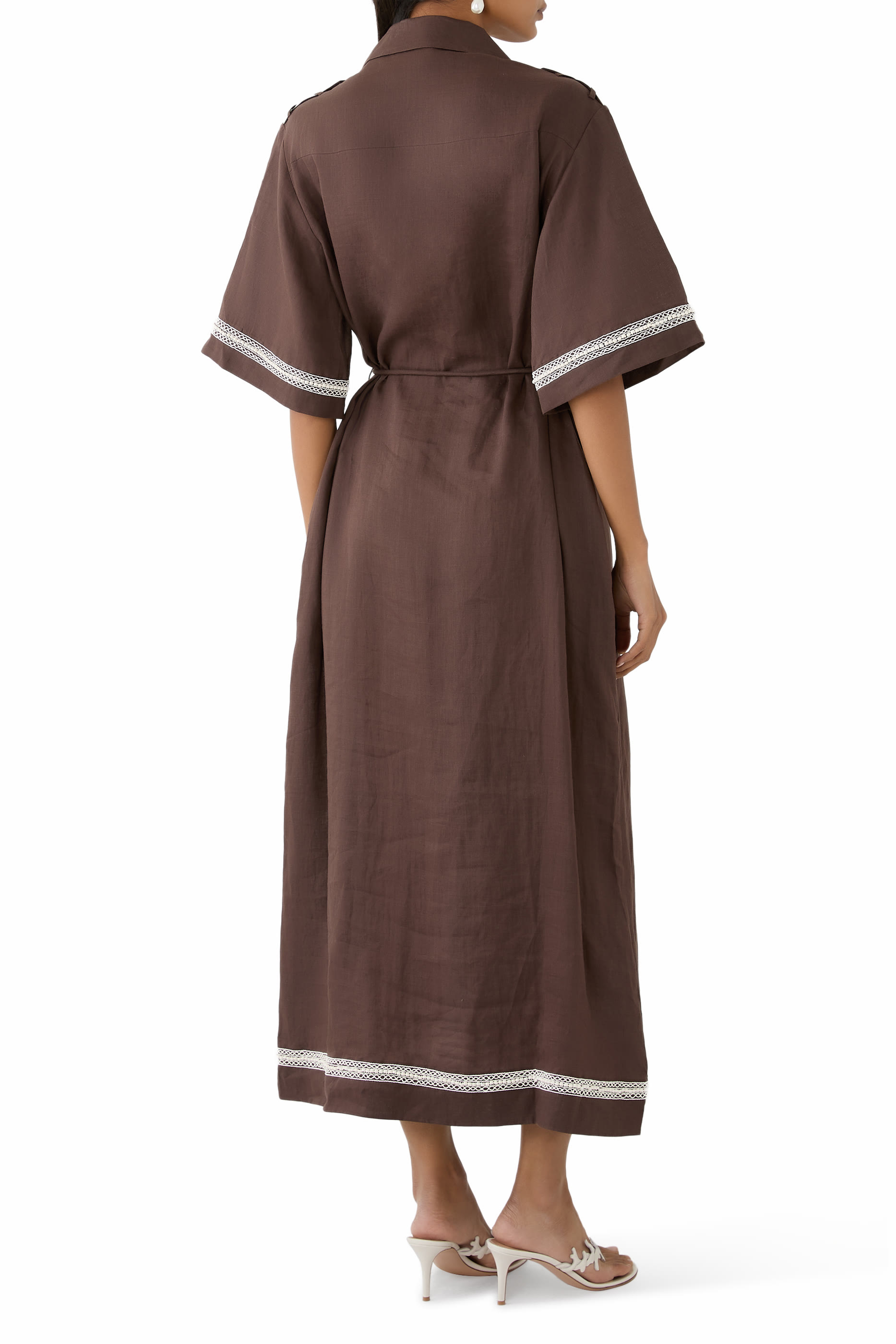 Leandra Corded Shirtdress