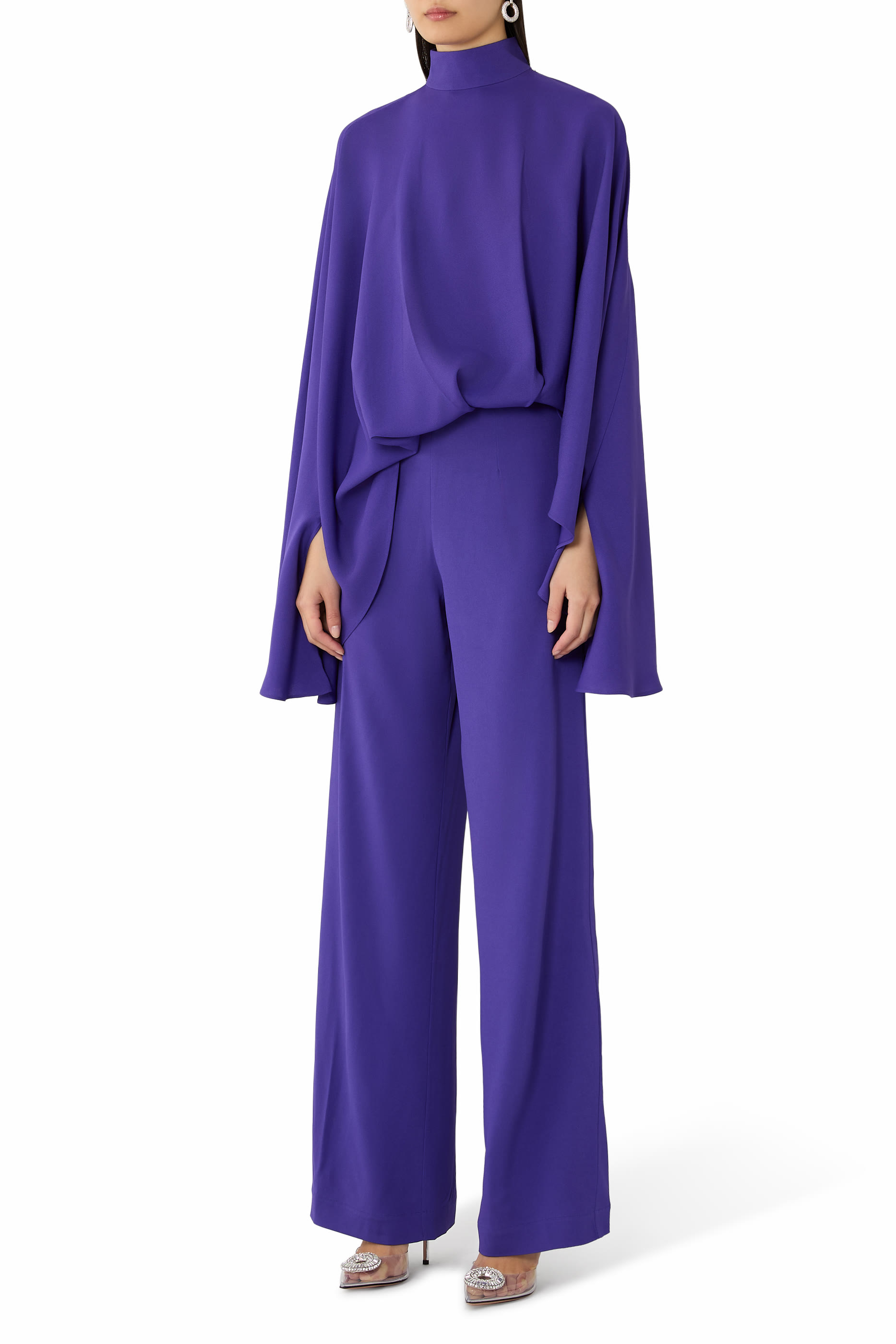 Eolia High-Neck Jumpsuit
