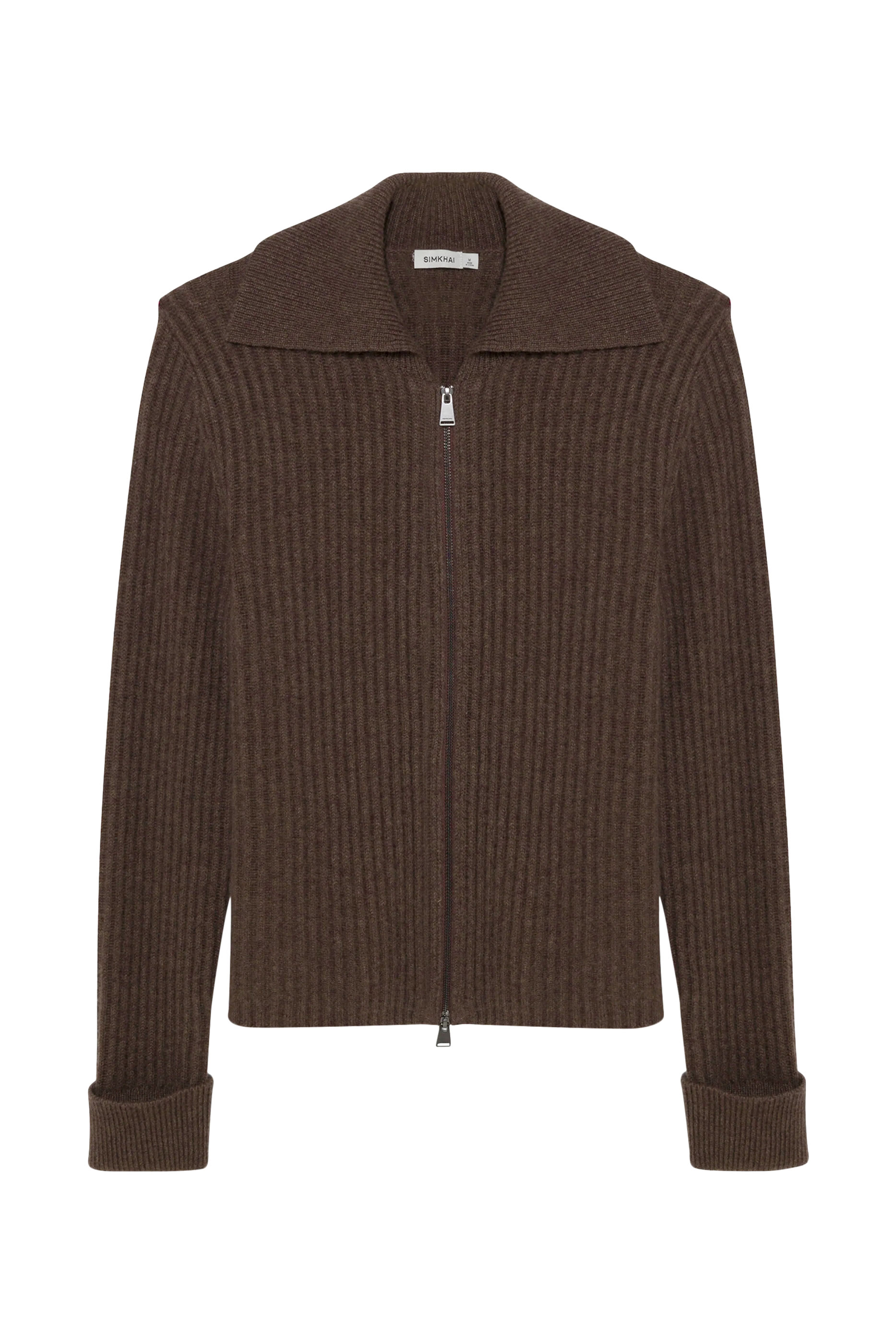 Geoff Cashmere Zip Up Jacket