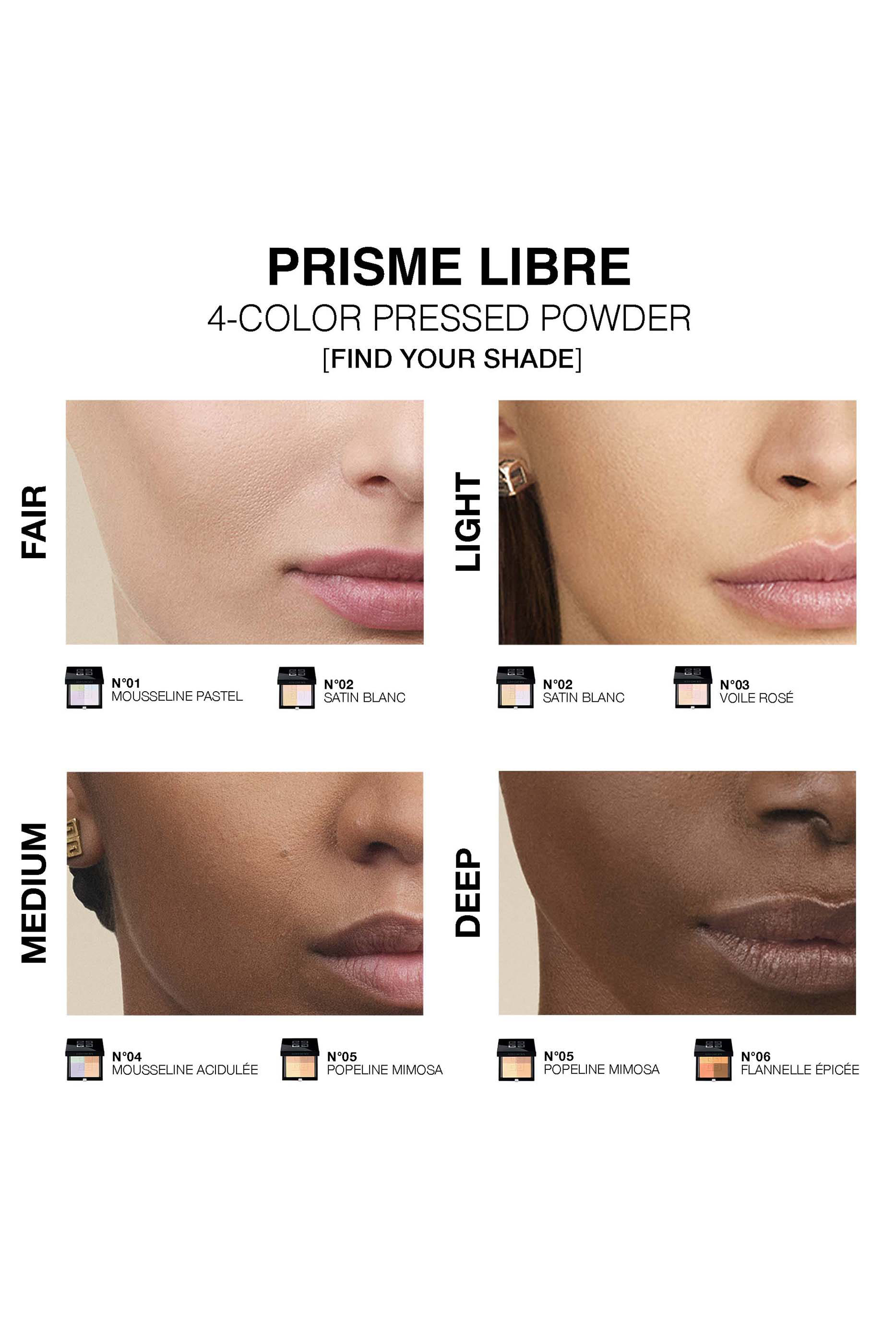 Prisme Libre 4-Color Pressed Powder