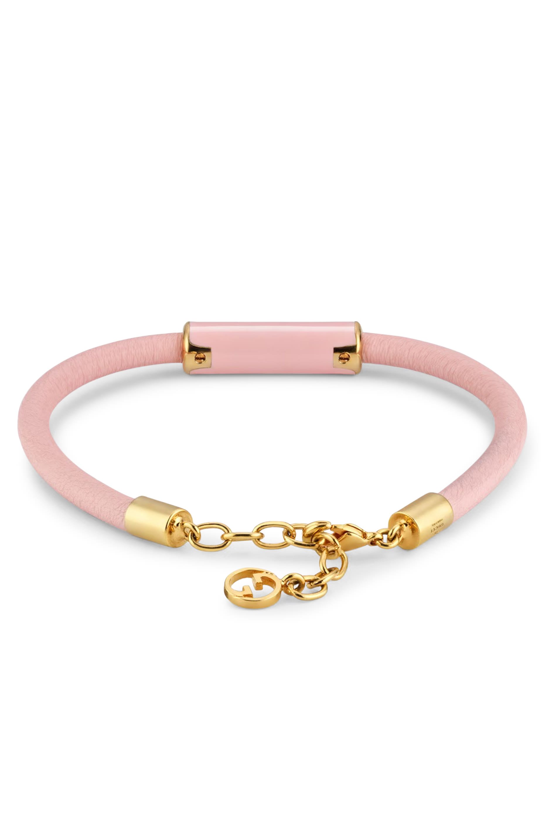 Logo Leather Bracelet 