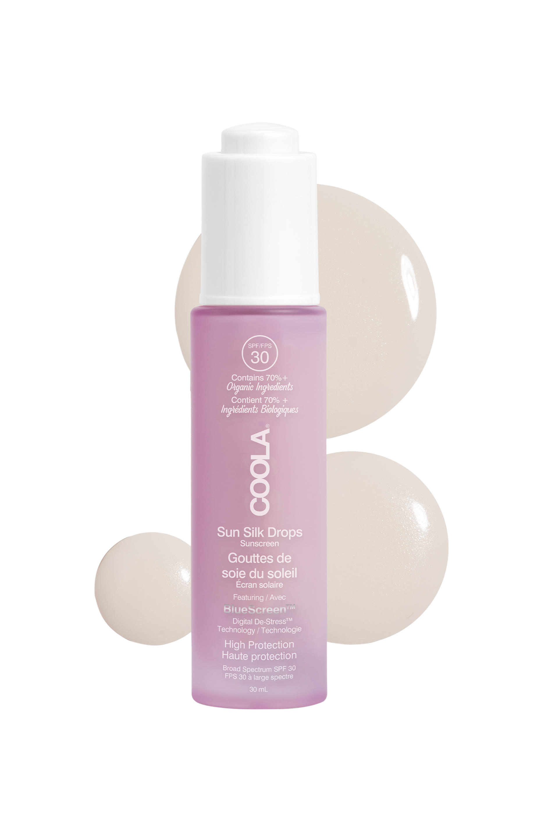 Full Spectrum 360&deg; Sun Silk Drops Organic Face Sunscreen SPF30