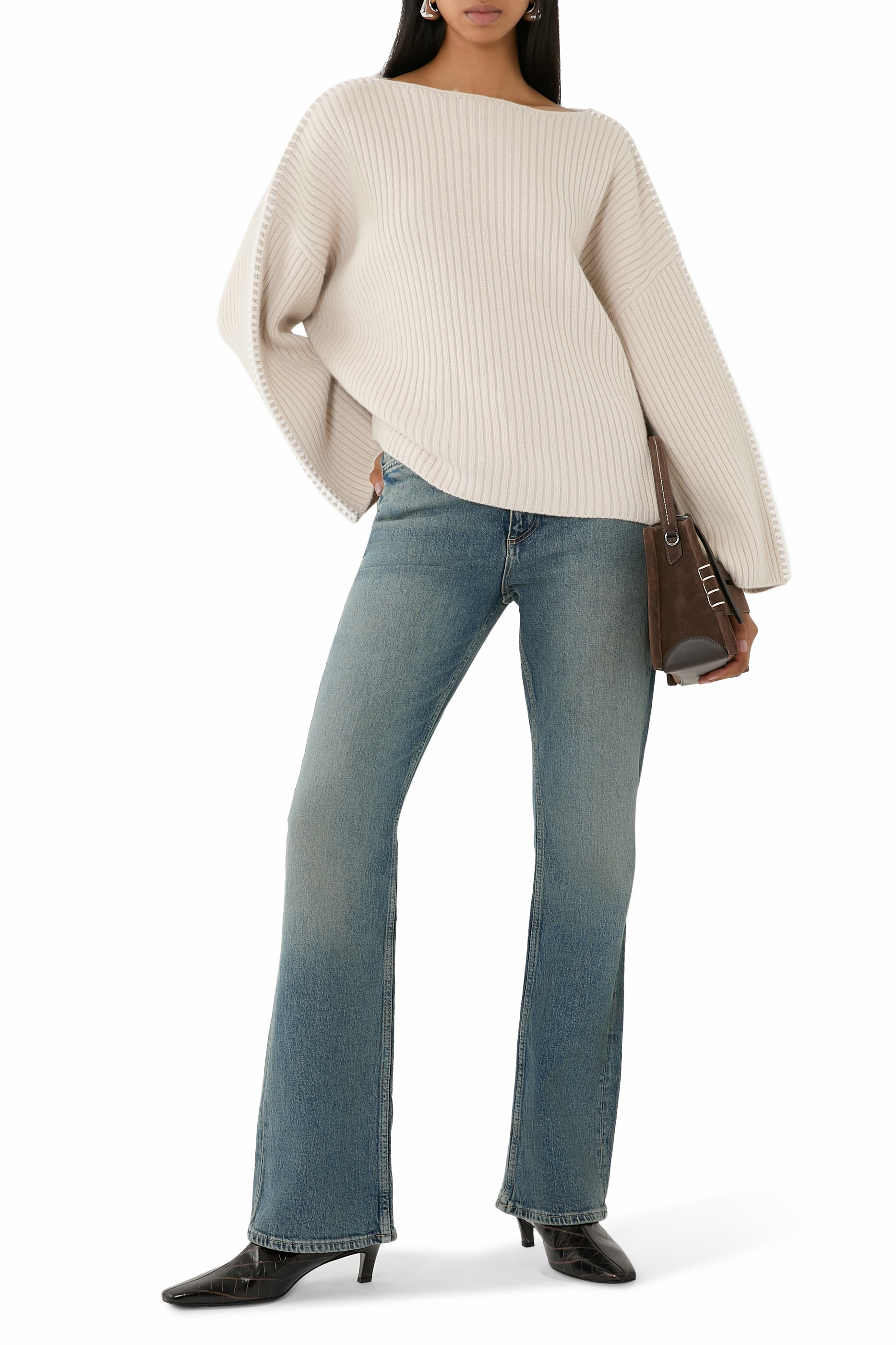 Ingrid Boat Neck Sweater