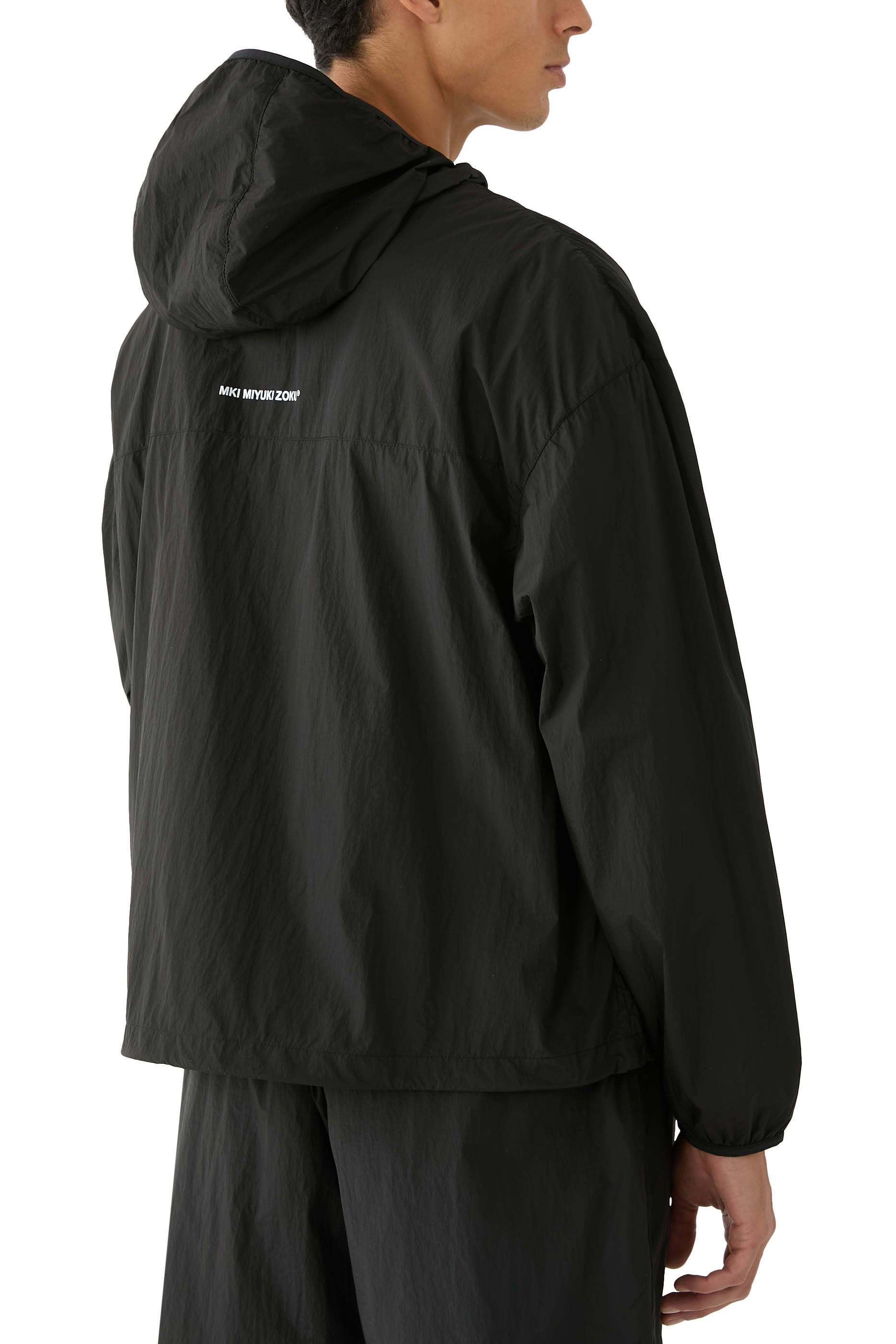 Ultralight Nylon Hooded Jacket