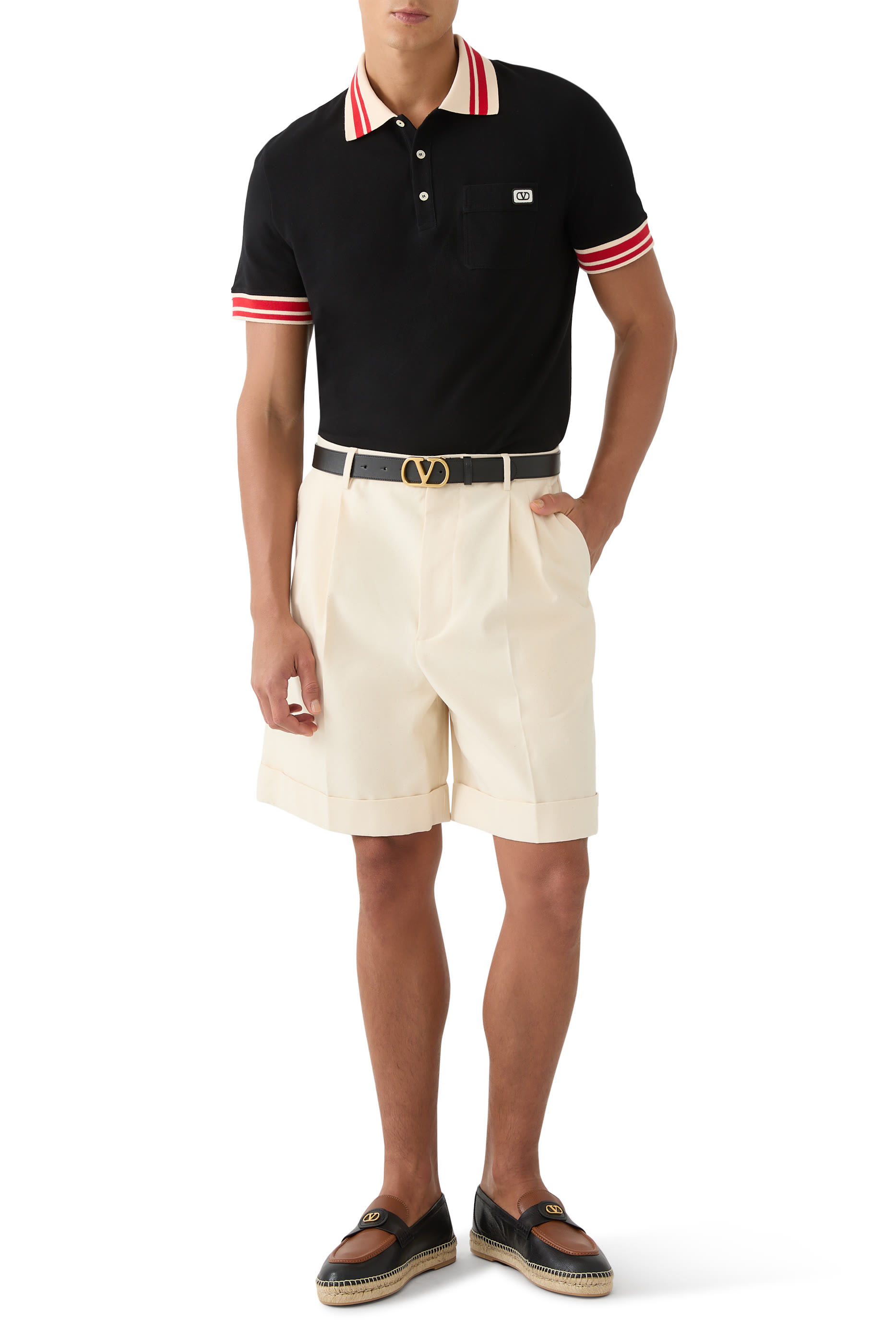 VLogo Signature Buckle Belt.