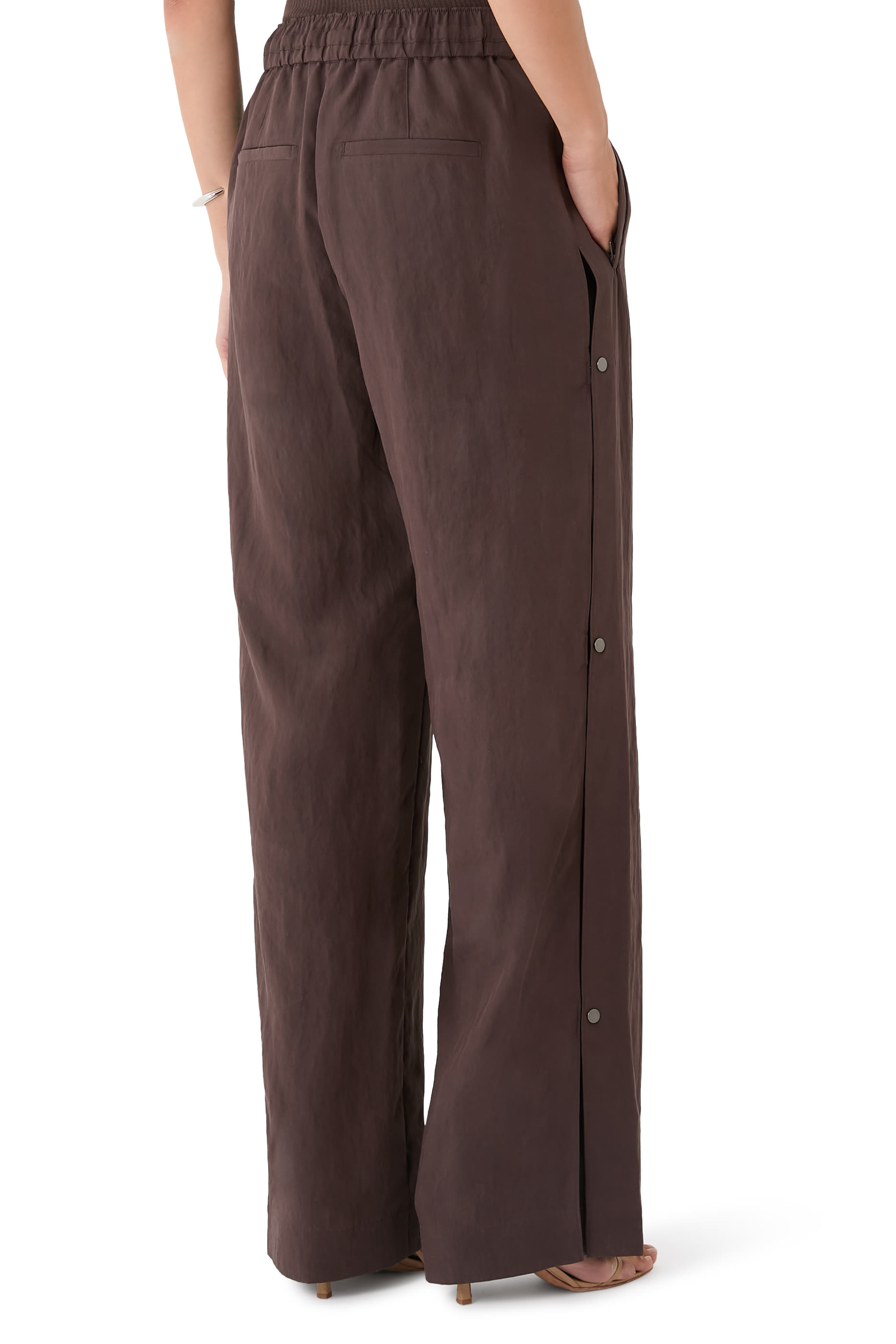 Side-Snap Pull-On Pants