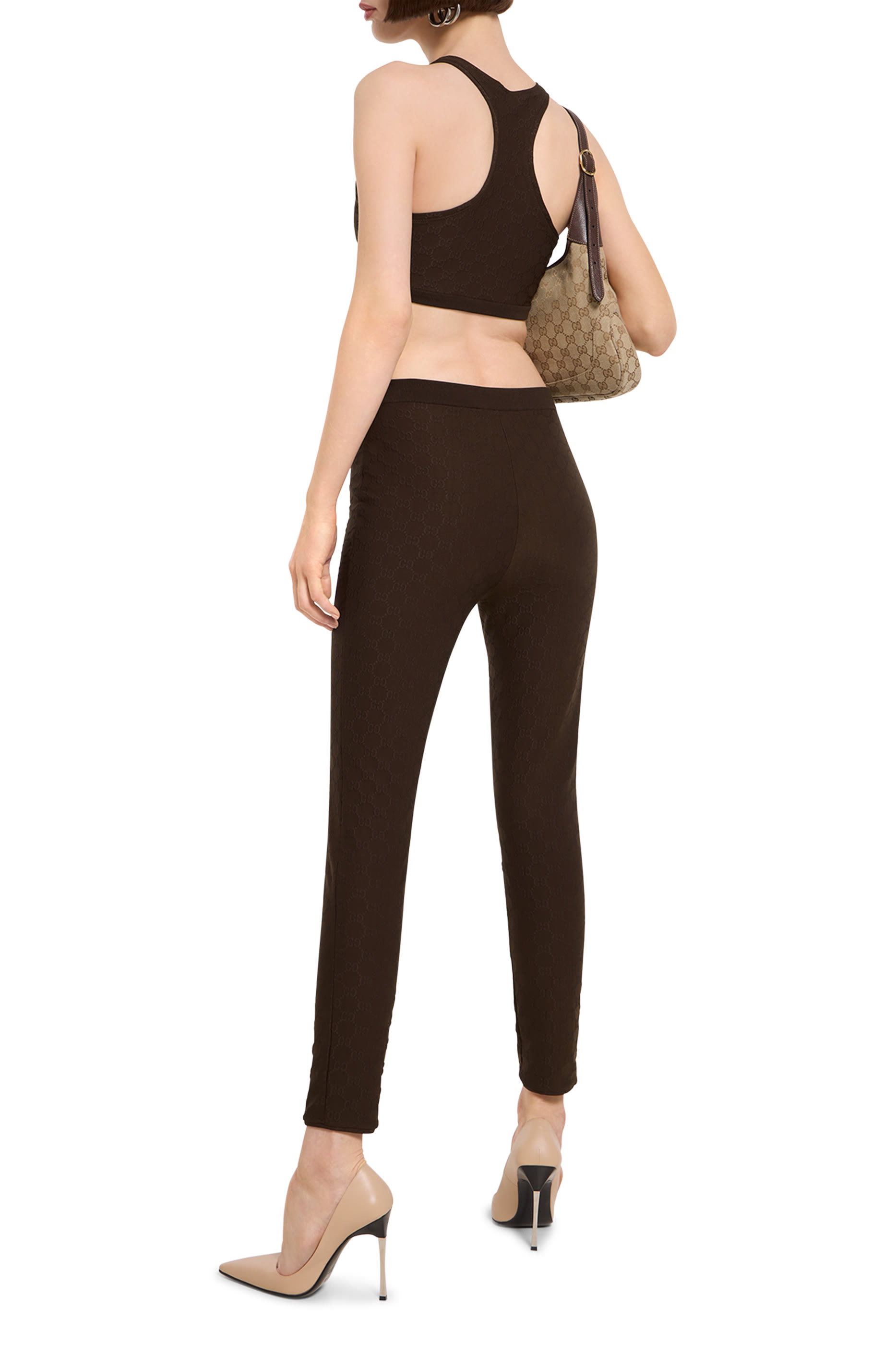  GG Jersey Jacquard Leggings 