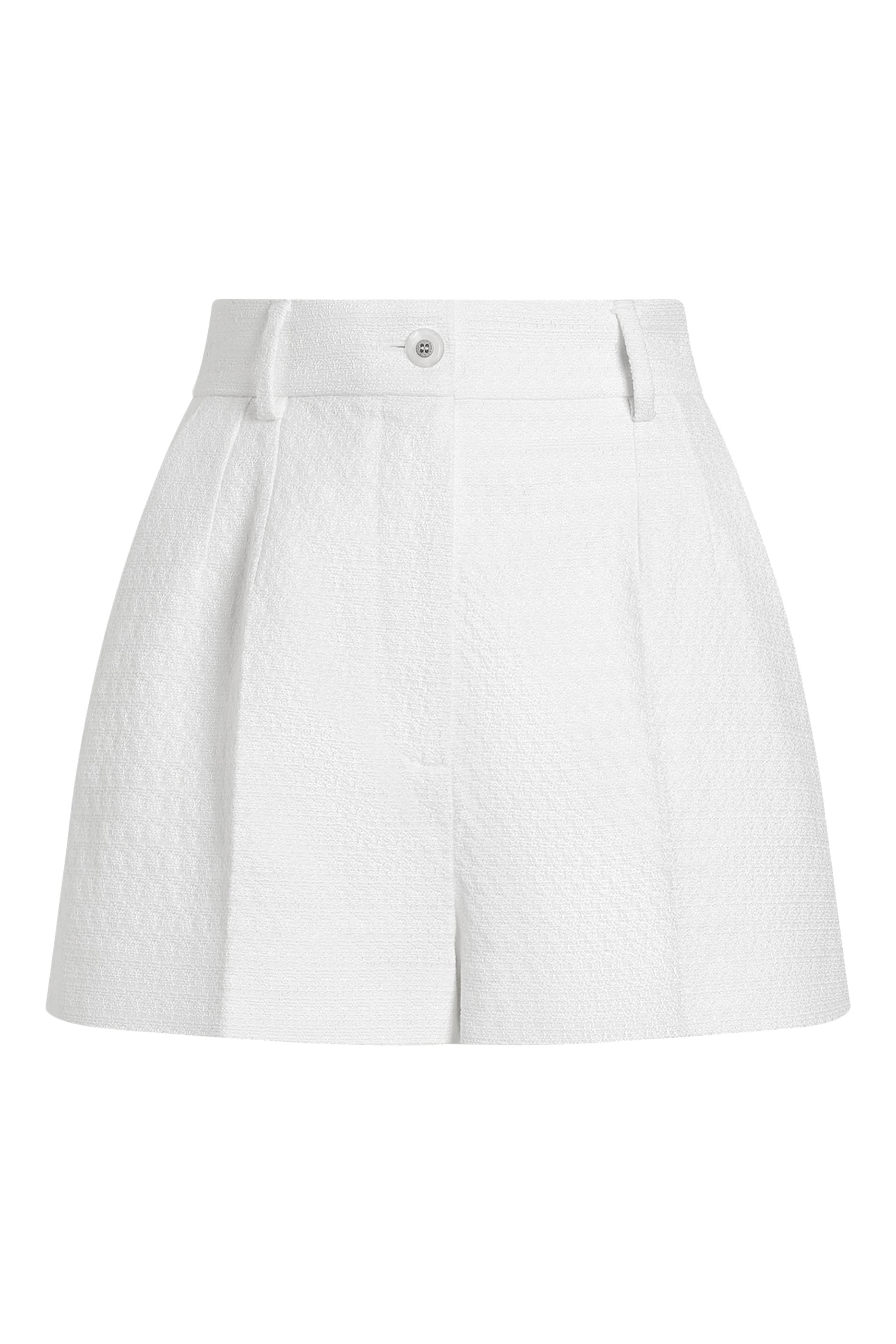 Logo-Jacquard High-Waisted Shorts