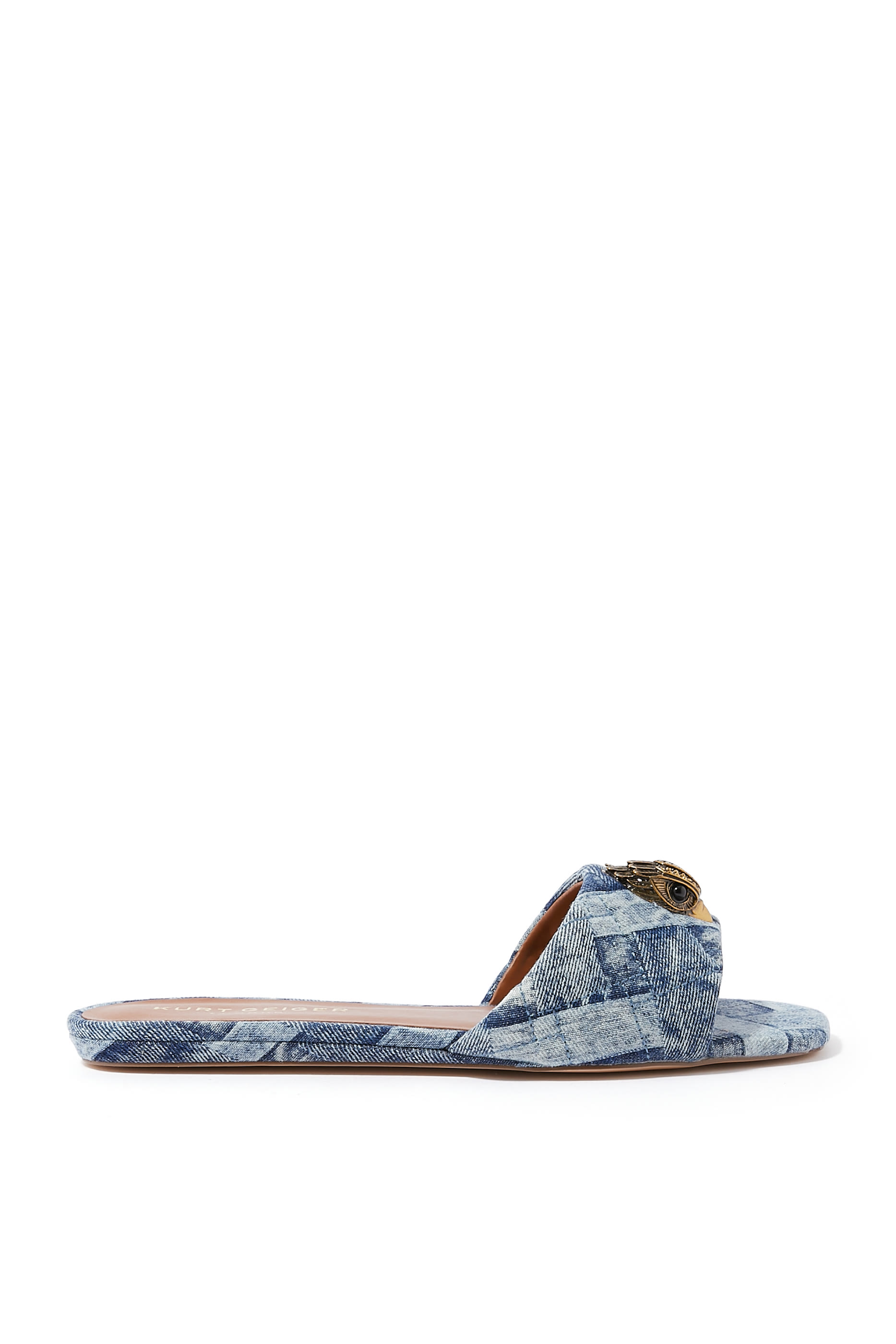 Kensington Denim Flat Sandals