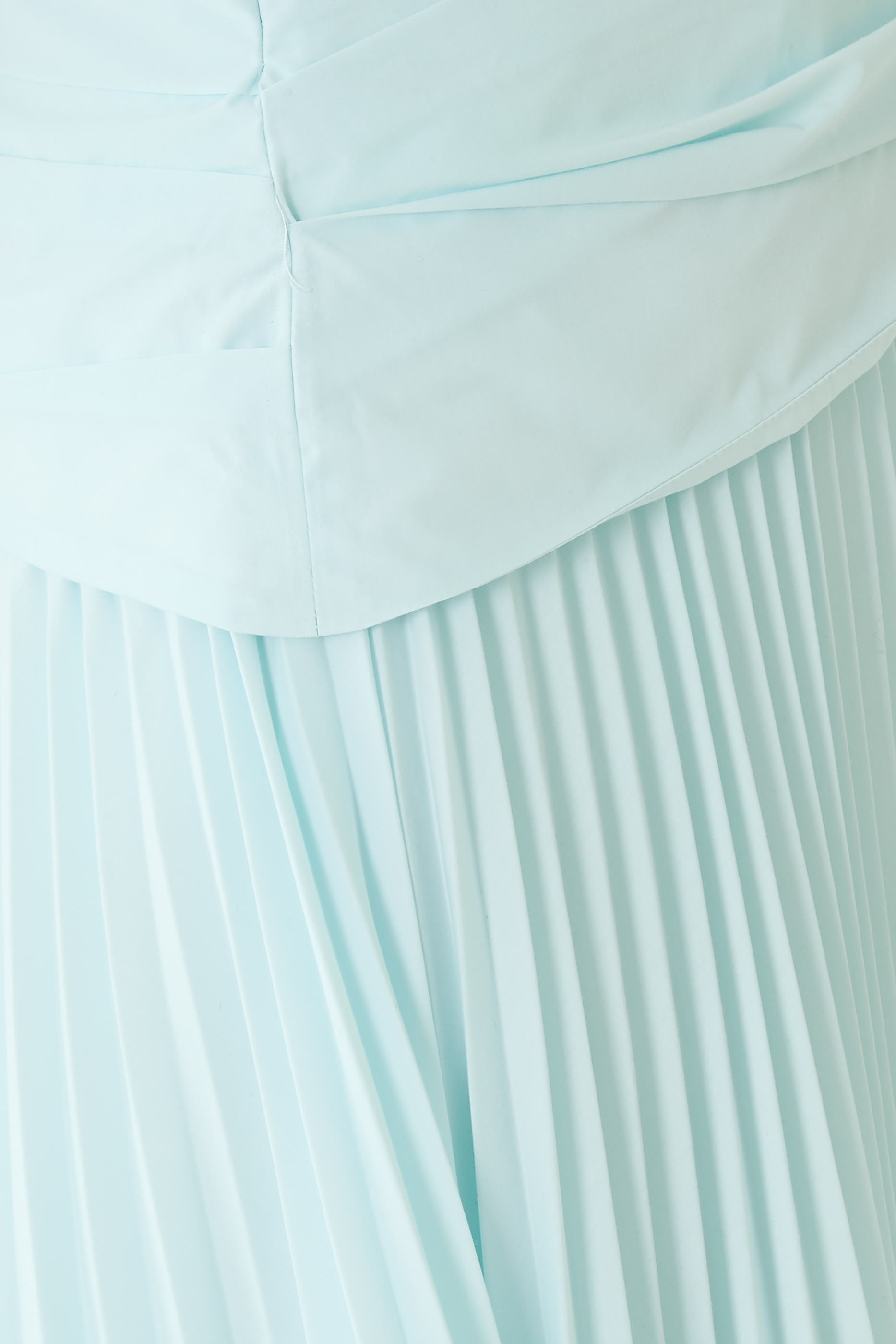 Arie Pleated Bustier Dress