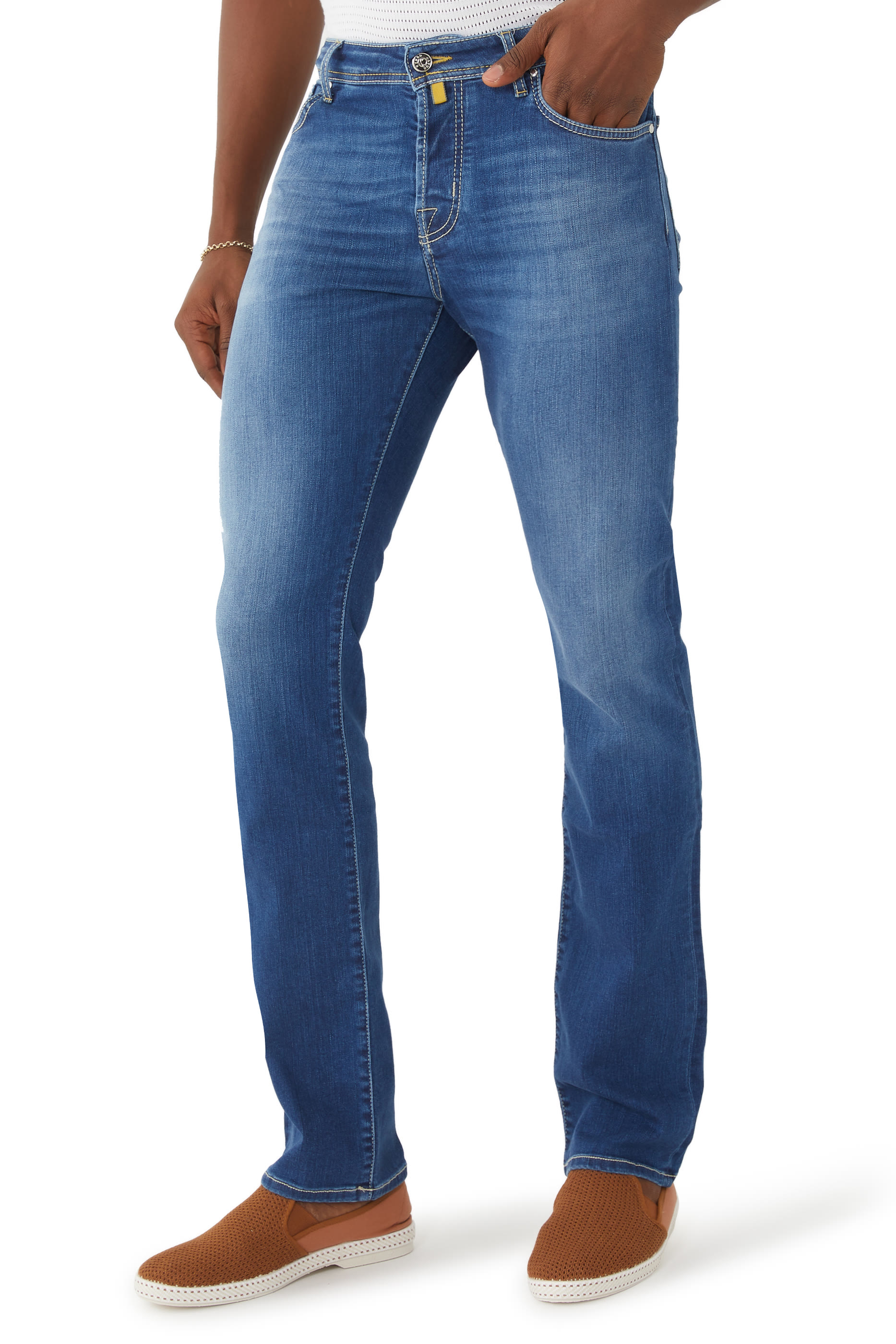 Mid-Rise Jeans