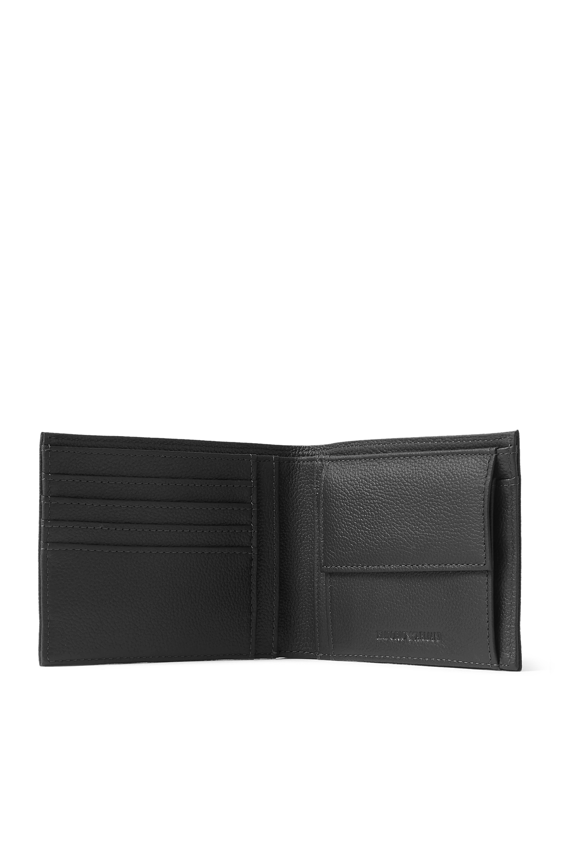 Tumbled Leather Bi-Fold Wallet