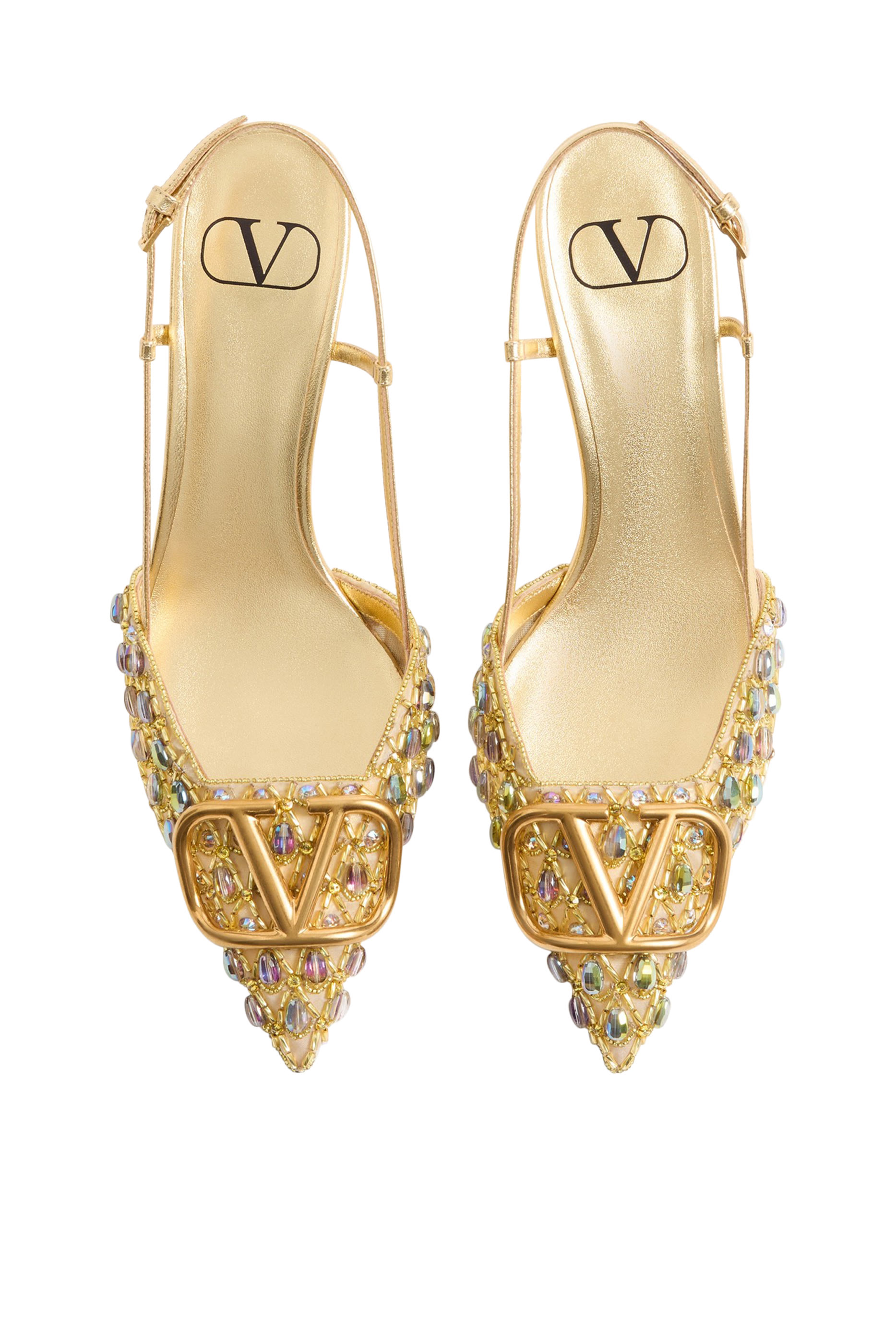 VLogo Signature 80 Slingback Pumps