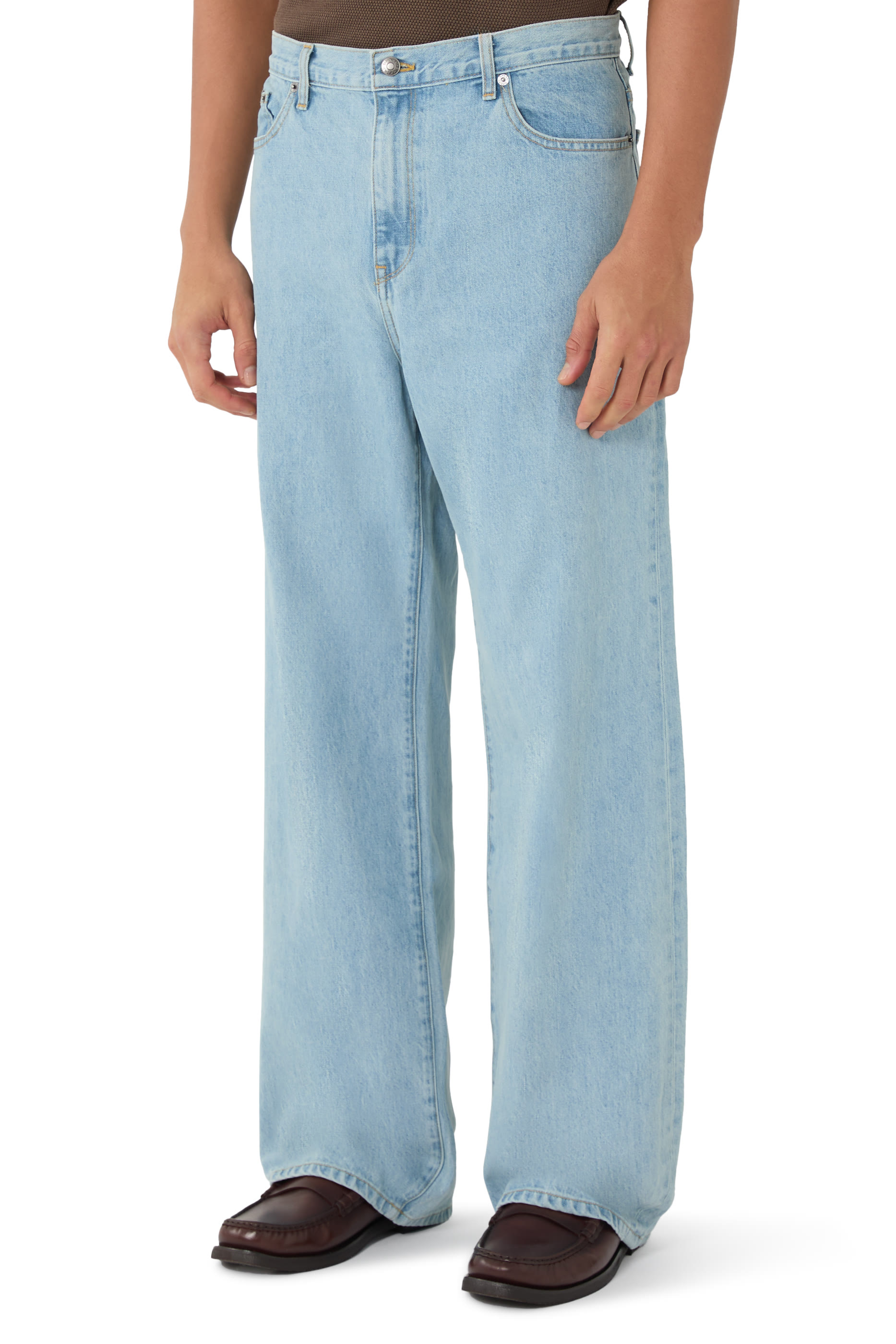 Poe Wide-Leg Jeans