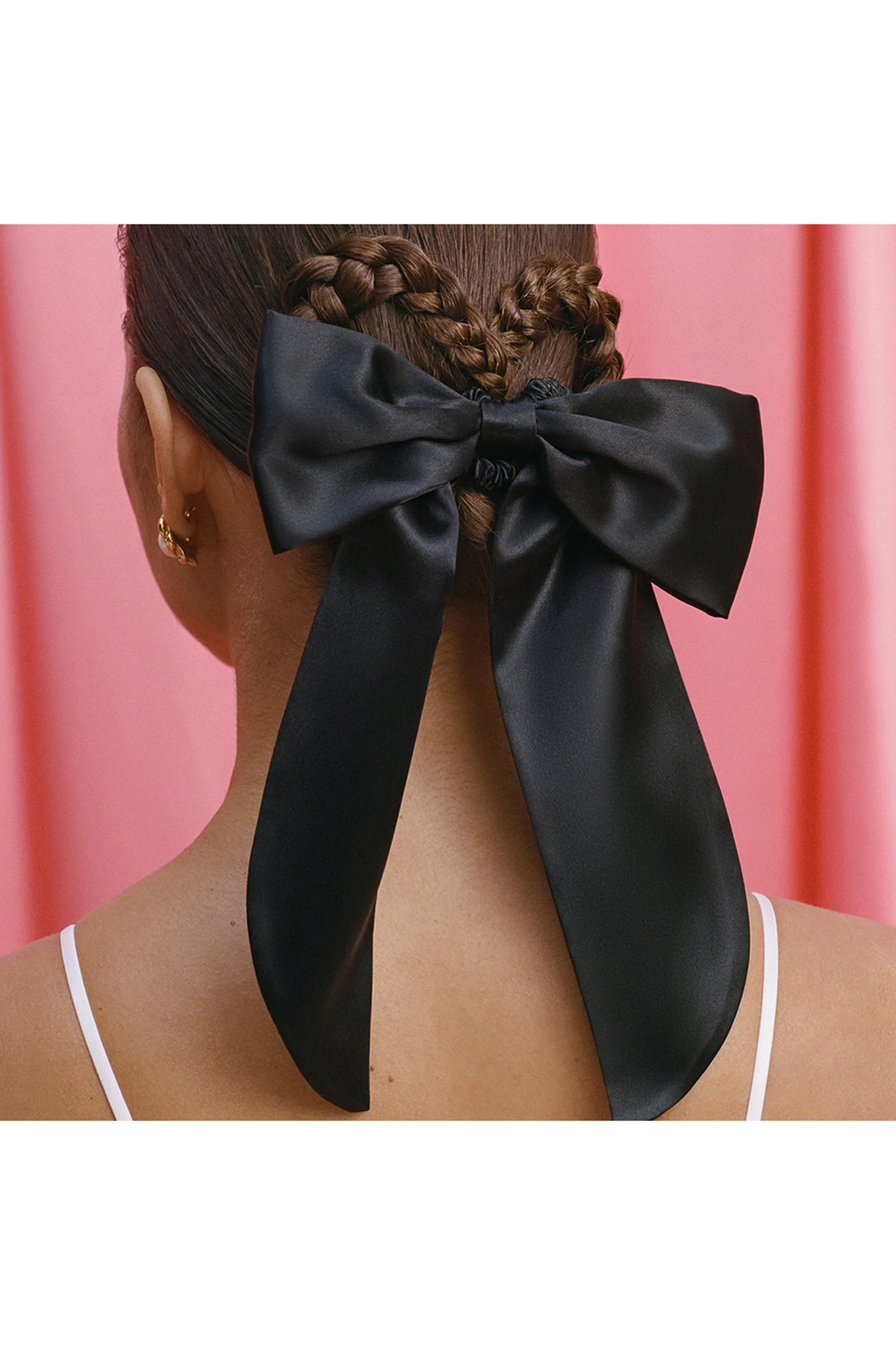 Pure Silk Hair Bow 