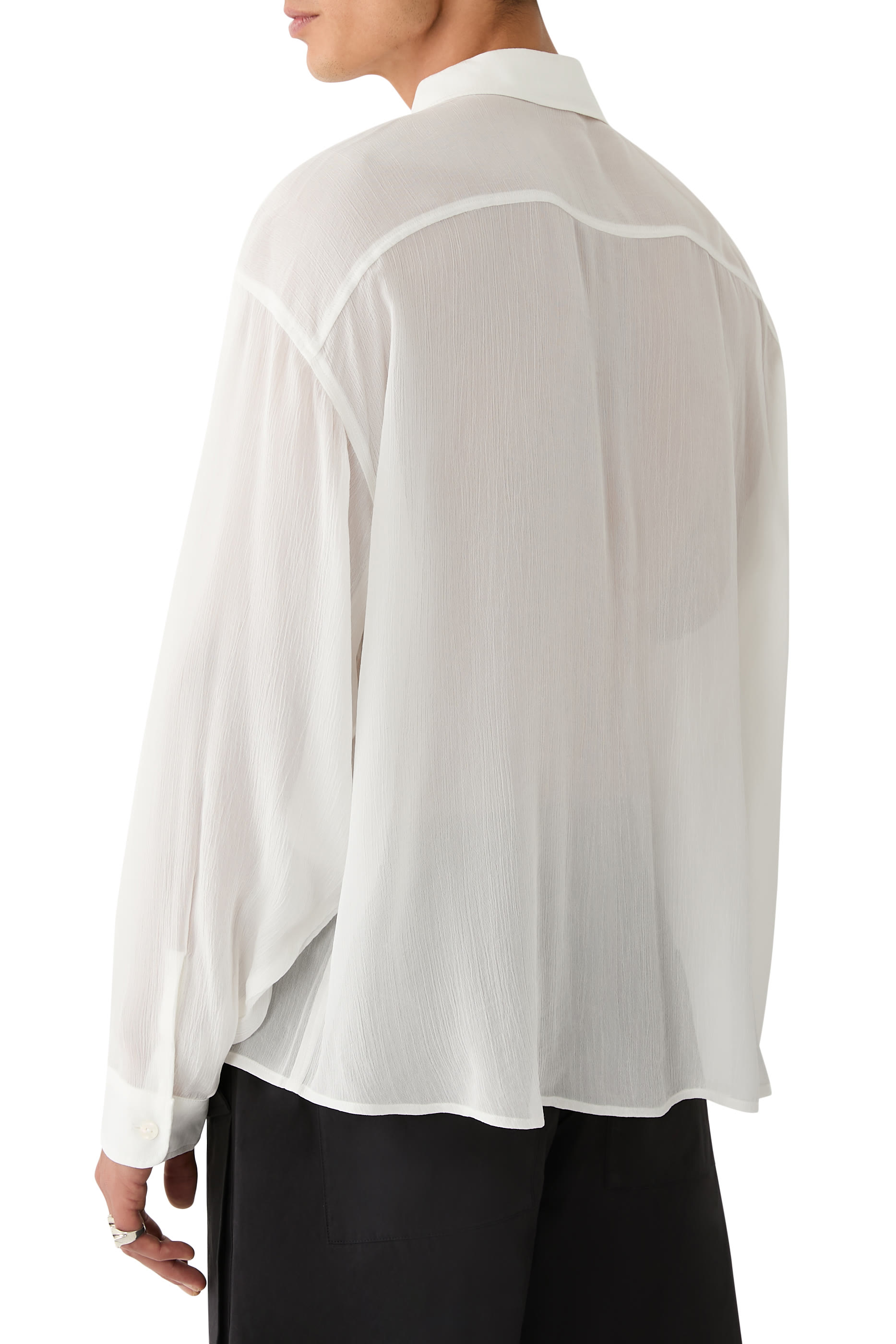 Viscose Zipped Shirt