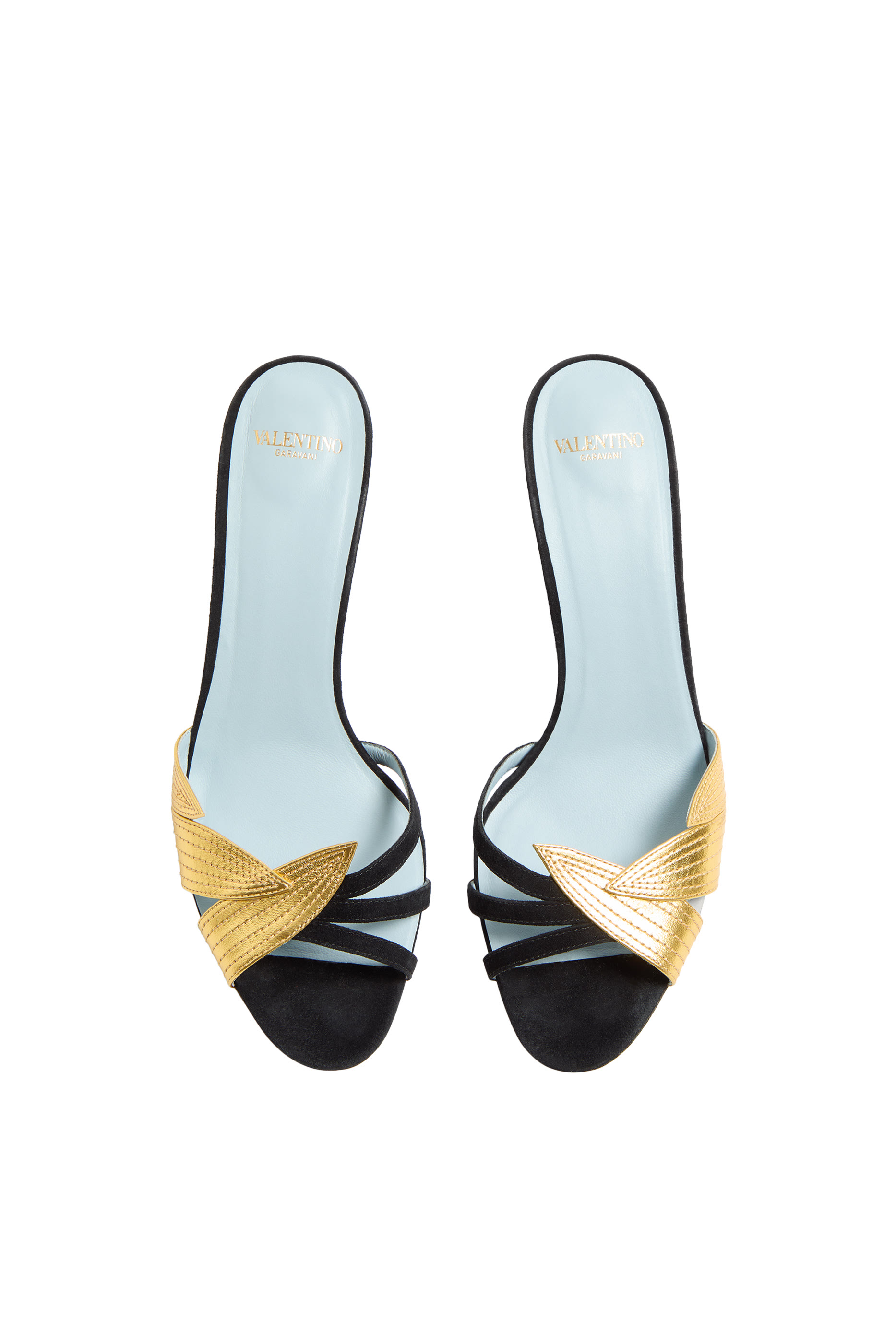 FolieFoliage 65 Suede Slide Sandals