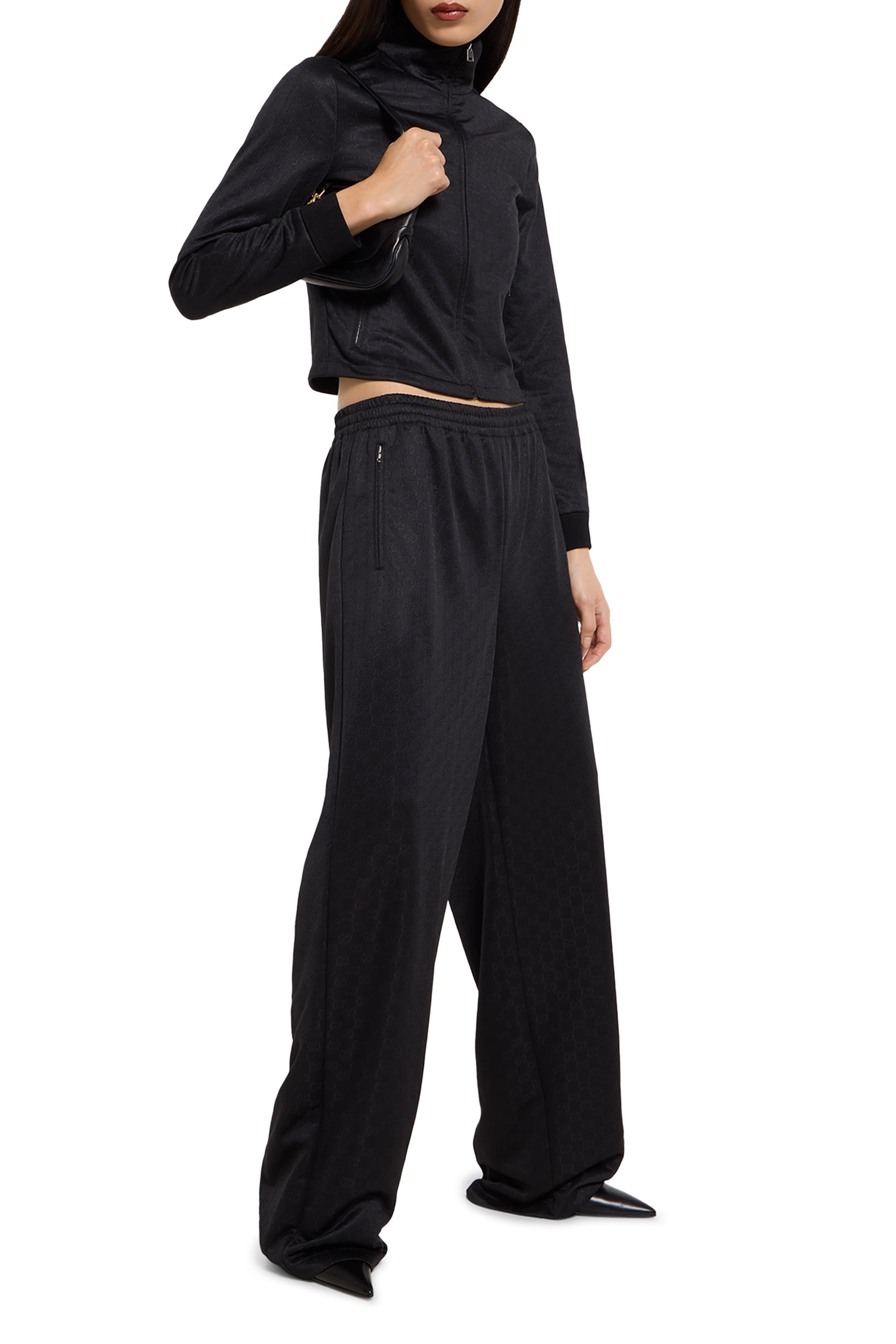  GG Jersey Jacquard Leisure Pants 